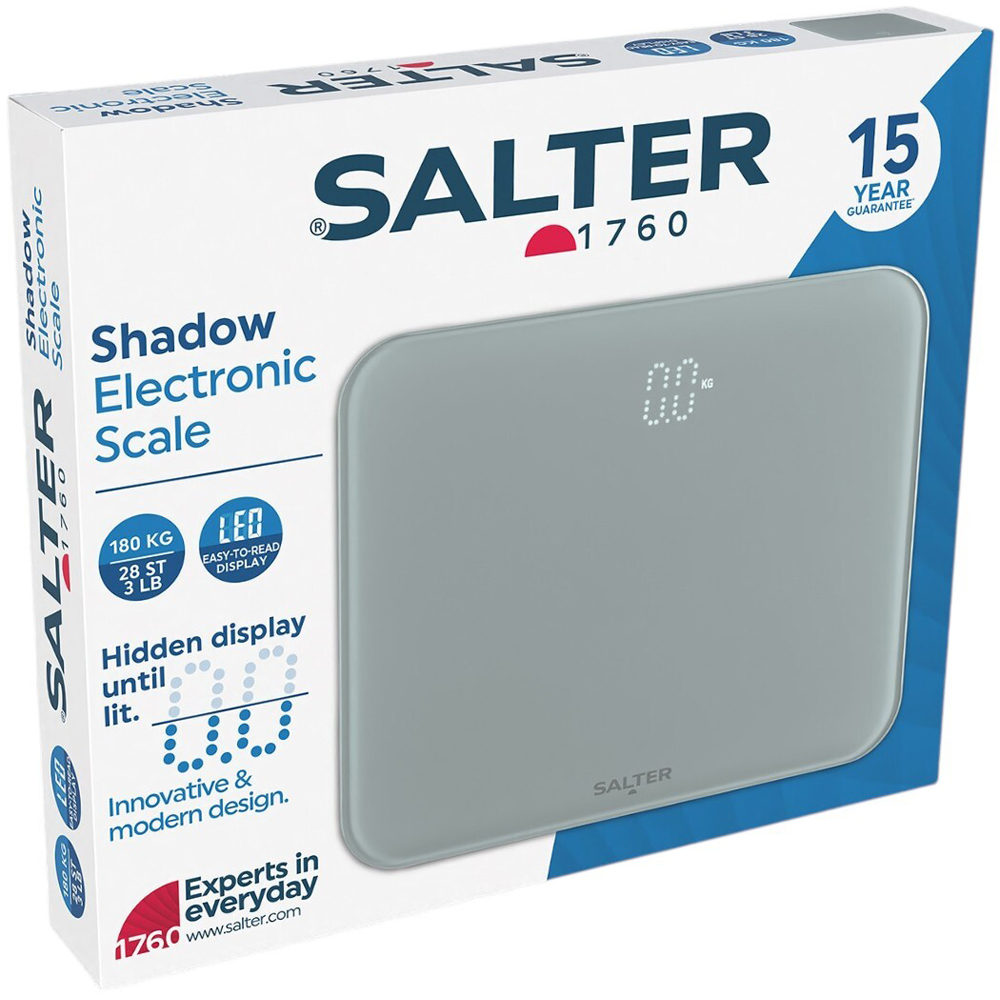 Salter Shadow Electronic Scale Grey Image 3