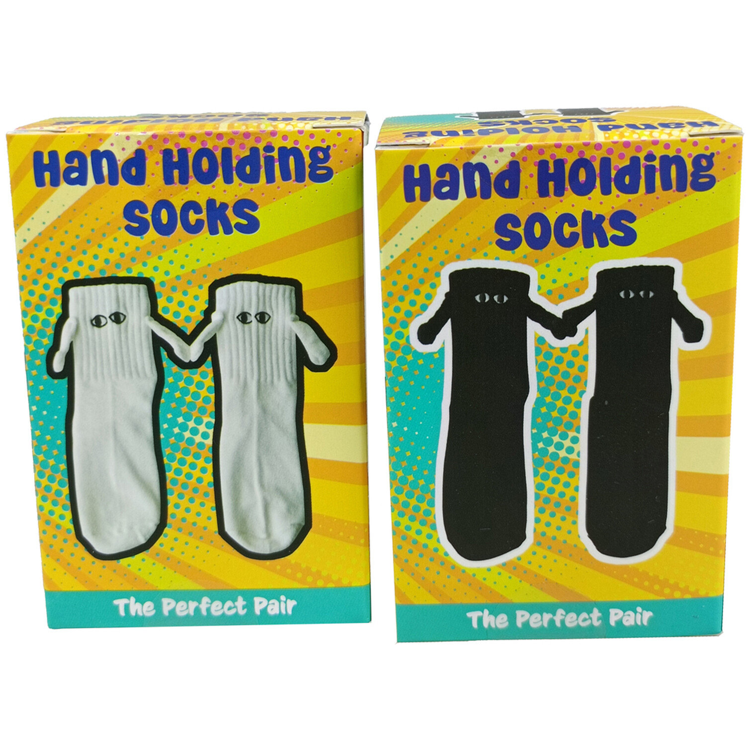 Hand Holding Socks - Black or White Image 4