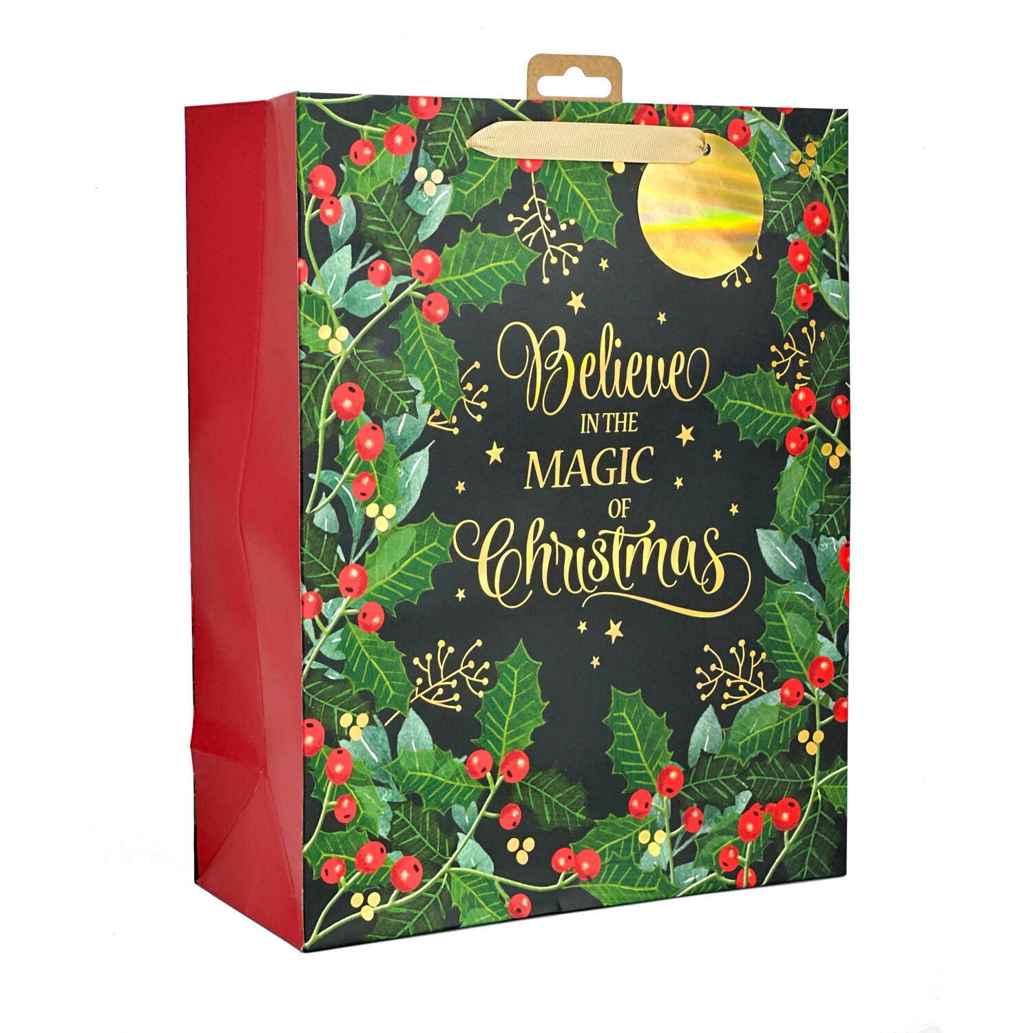 Magic of Christmas Gift Bag Multicolour Extra Large Image 2