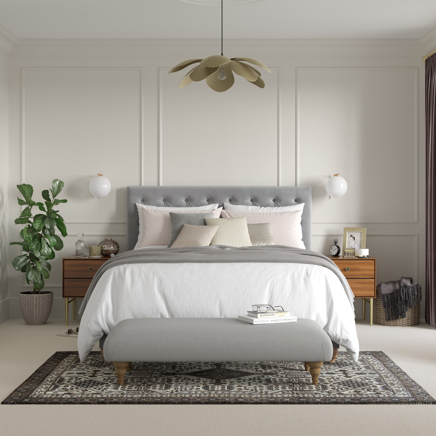 Dulux Heritage Walls and Ceilings Quartz Grey Velvet Matt Emulsion Paint Tester Image 5