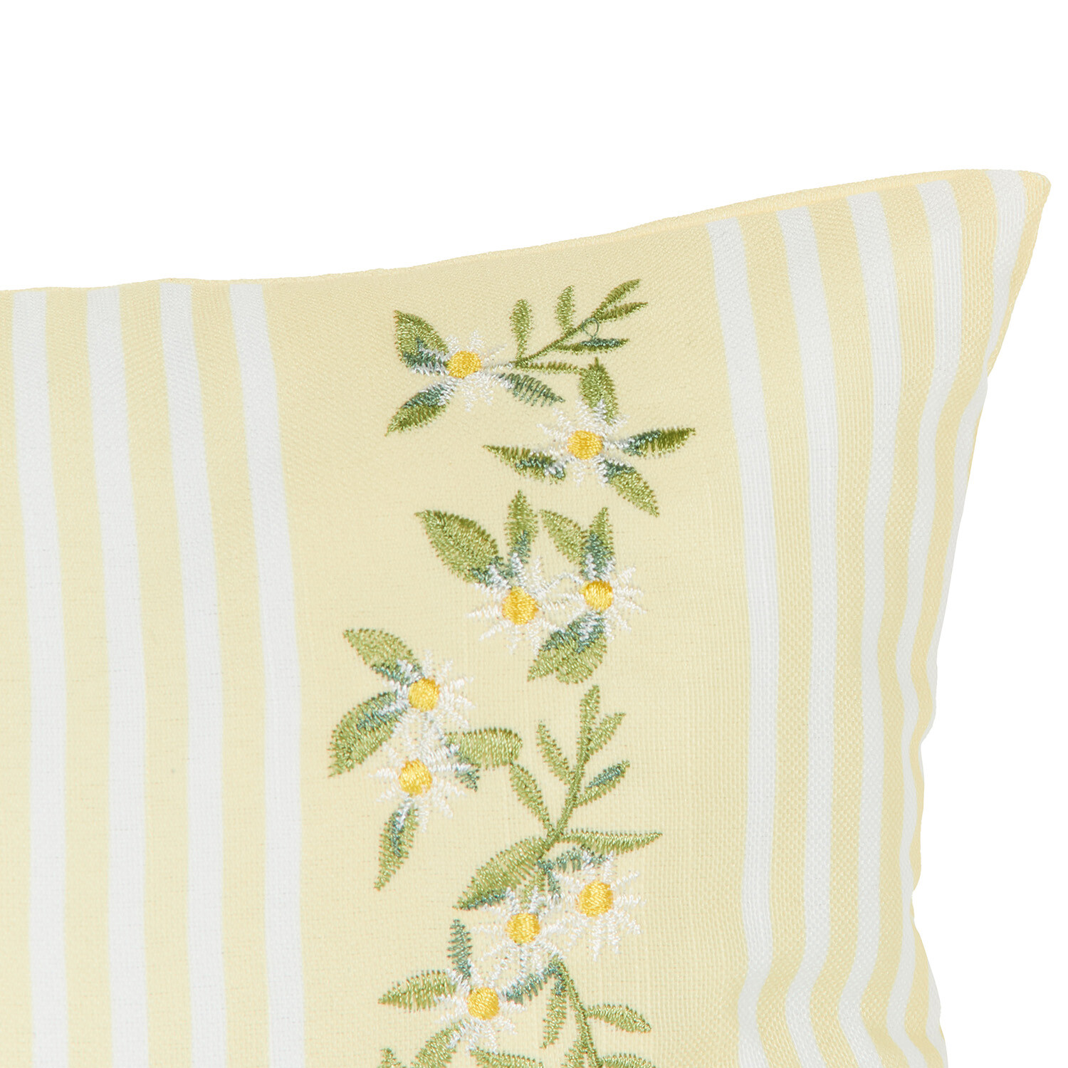 Eloise Floral Cushion - Ochre Image 3
