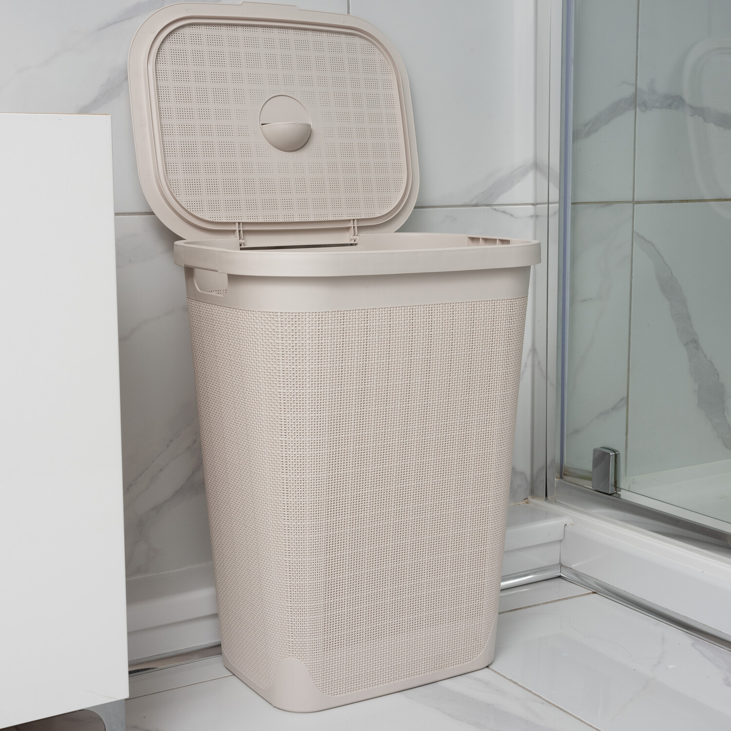 Addis Hessian Laundry Hamper Beige Image 6