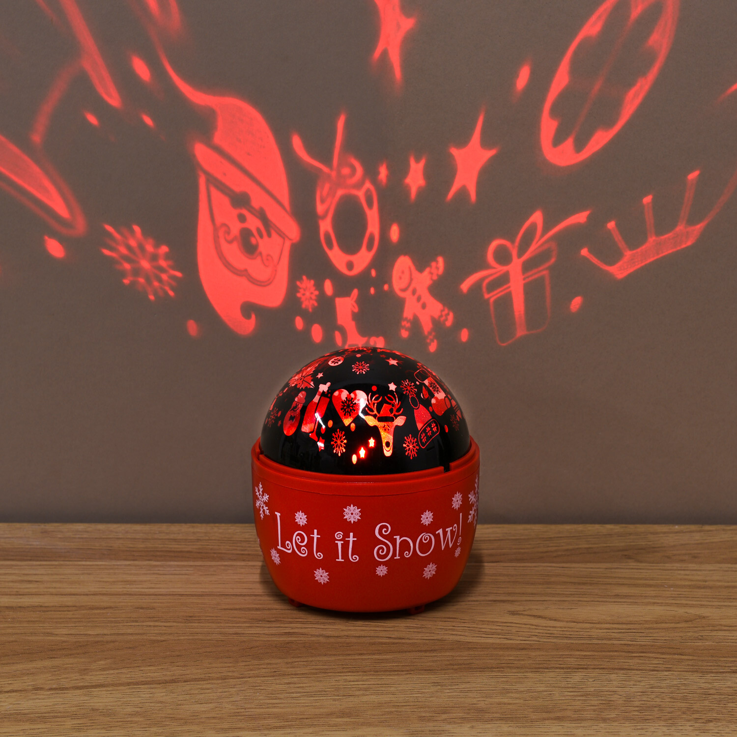 LED Christmas Indoor Projector Red Image 3