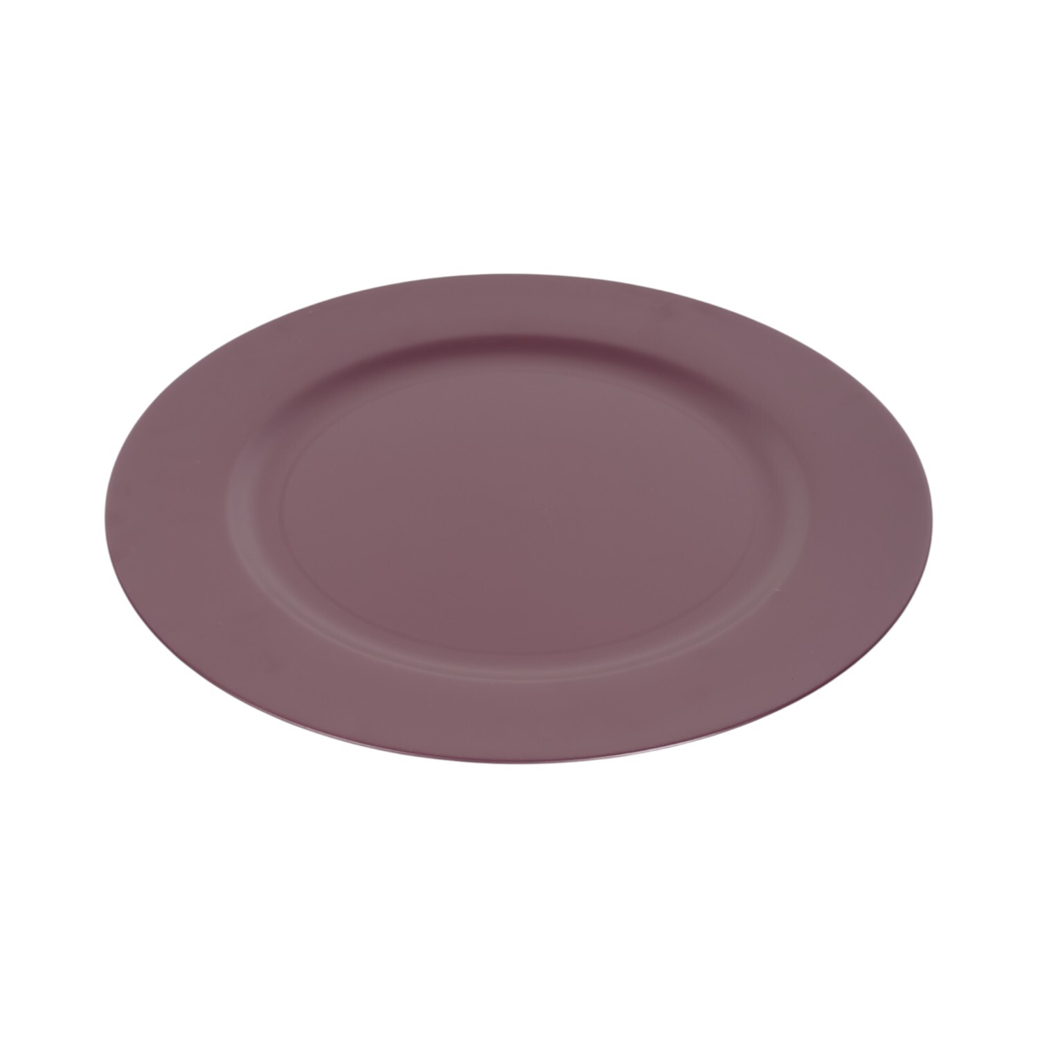 Plum Charger Plate Purple Image 3