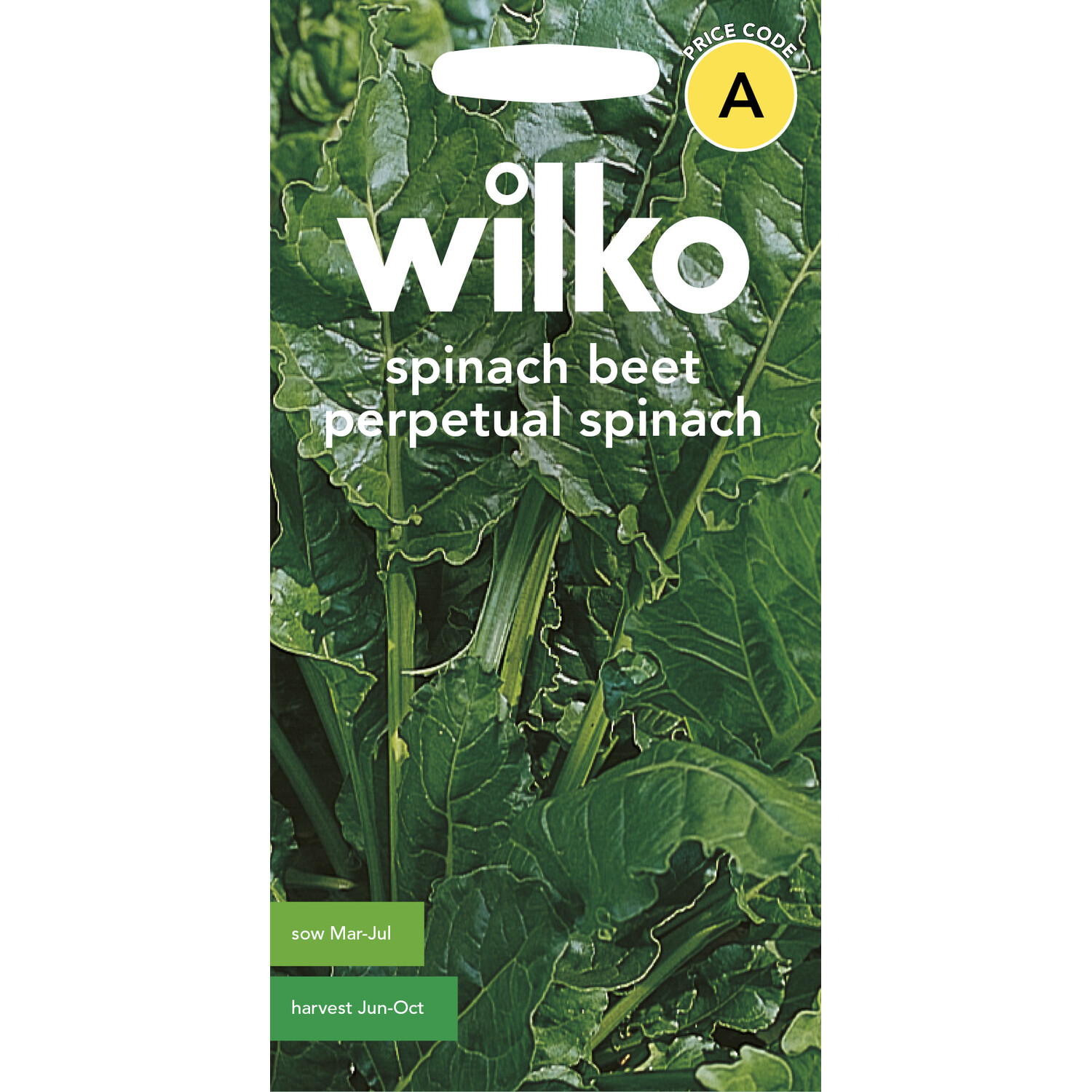 Wilko Spinach Beet Perpetual Seeds Image 1