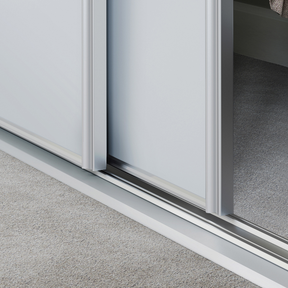 Spacepro Single Panel White Sliding Door 2220 x 762mm Image 3