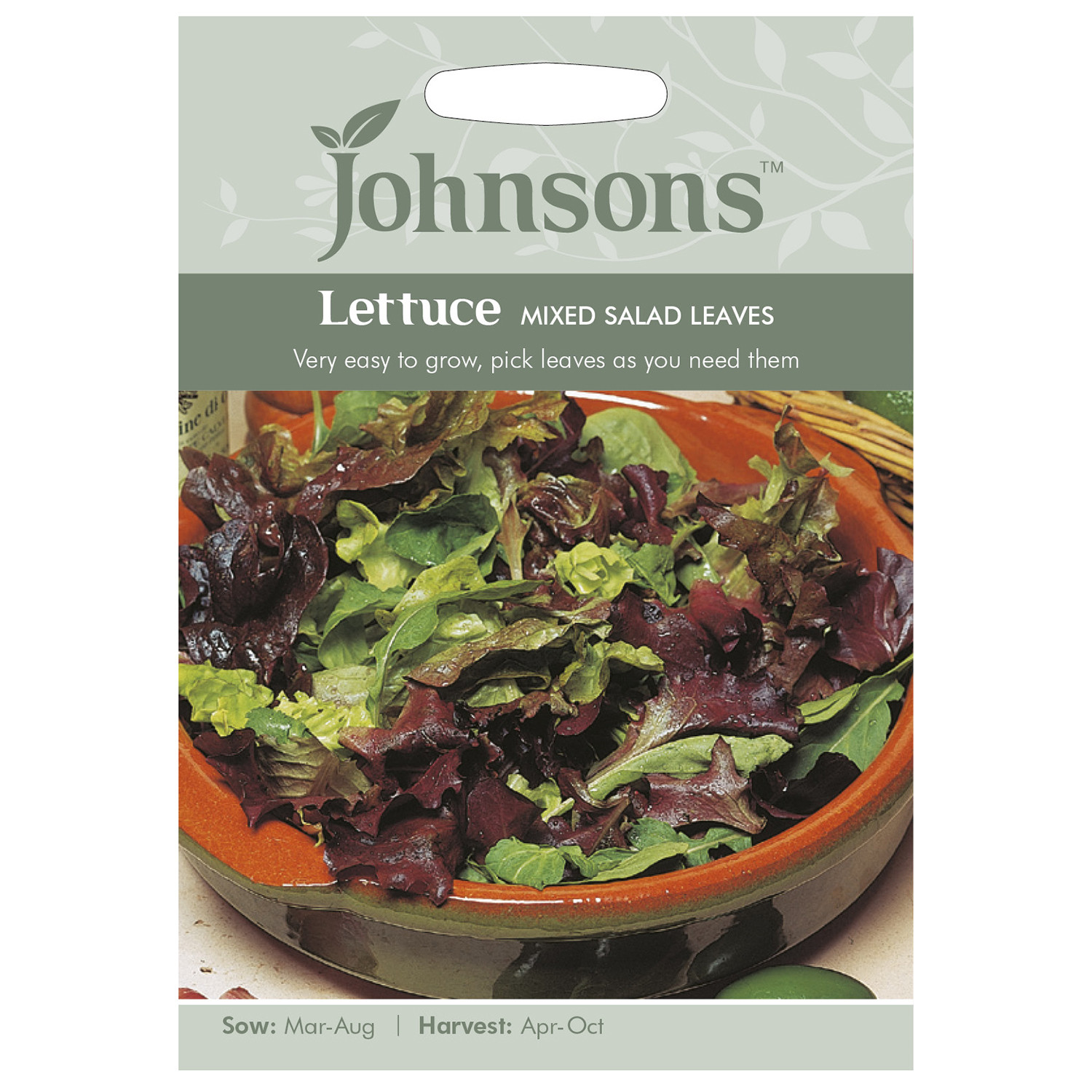 Johnsons Mixed Lettuce Salad Leaves Image 1