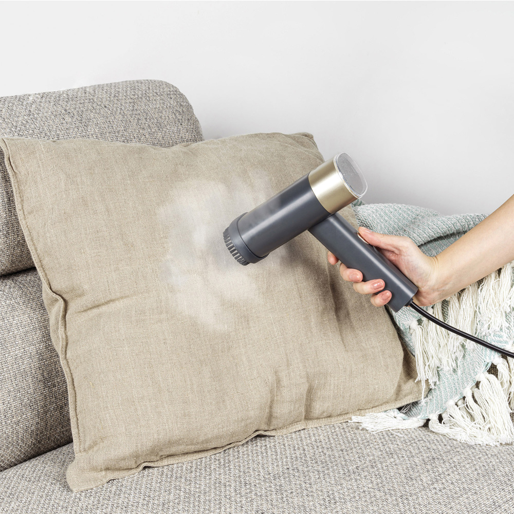 Beldray UP1608 Black and Gold Foldable Garment Steamer 1200W Image 2