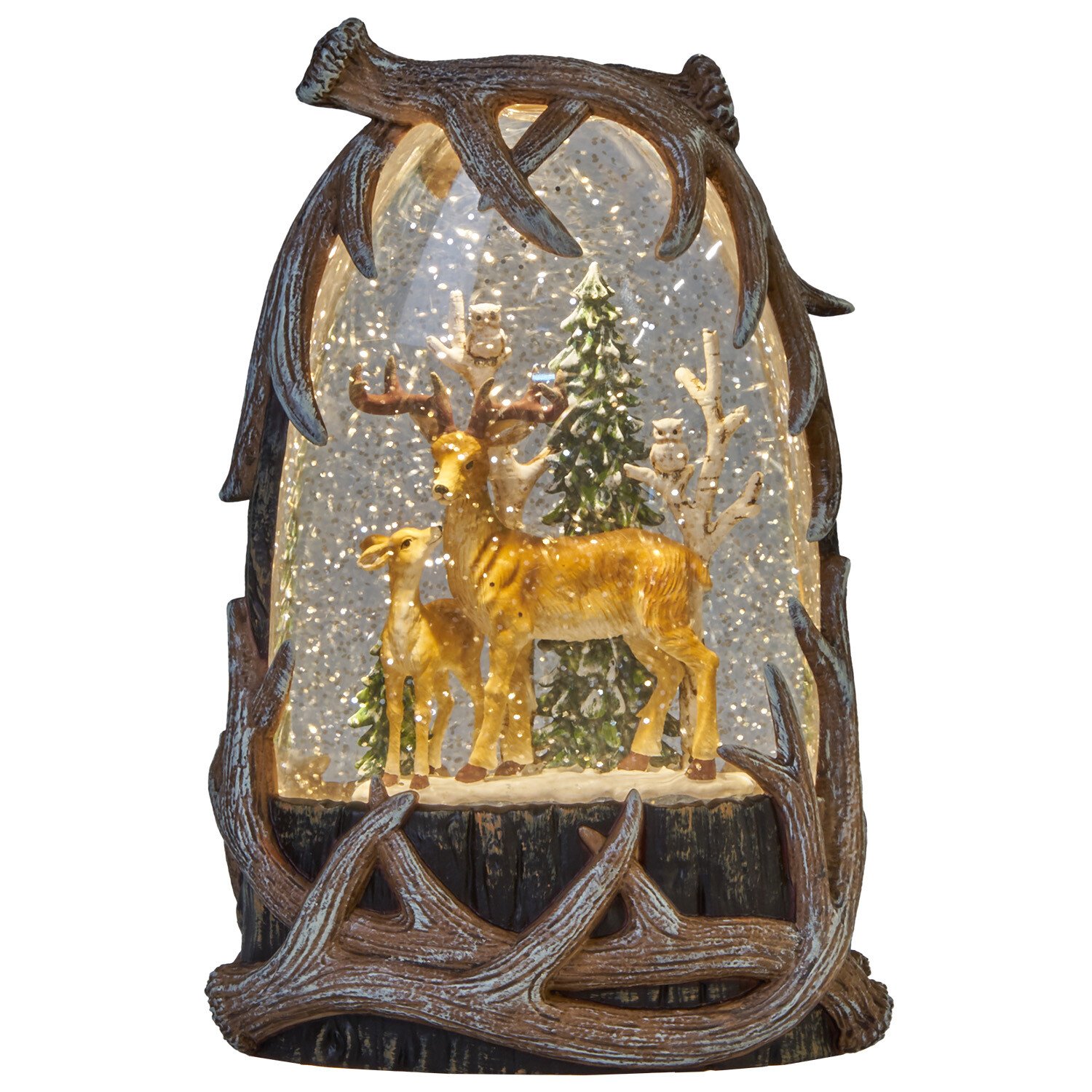 Ornate Deer Glitter SpinnerMulticolour Image 6