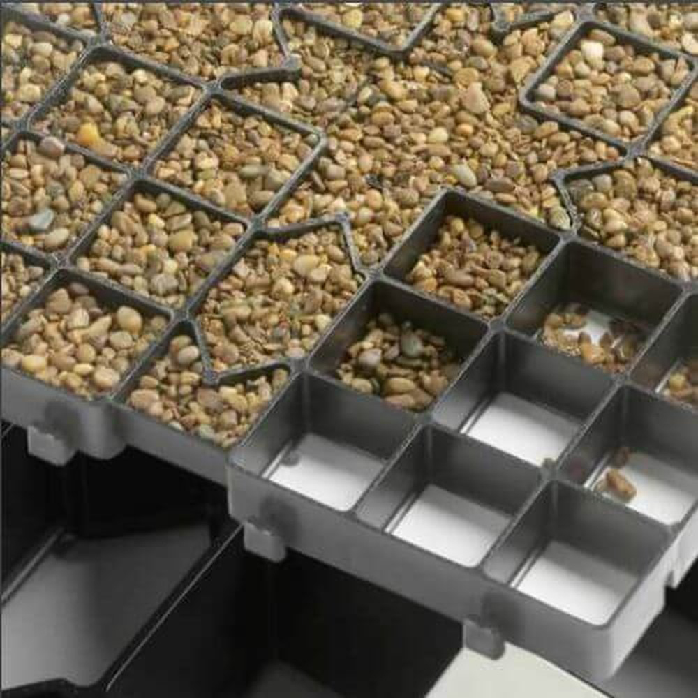 Naylor Metropave Plus Interlocking Ground Guard Tile 500 x 500 x 40mm 120 Pack Image 4