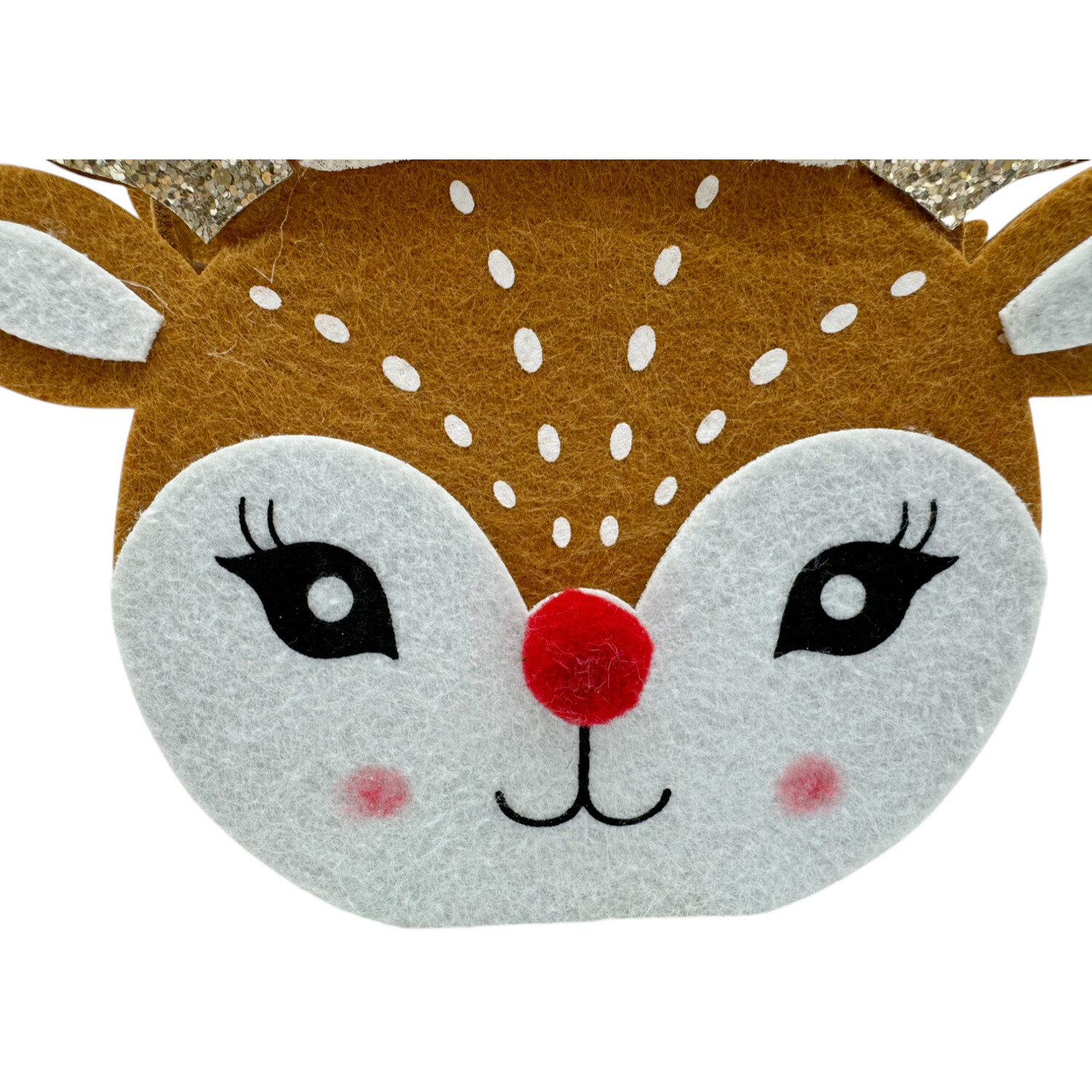 Felt Deer HandbagBrown Image 3
