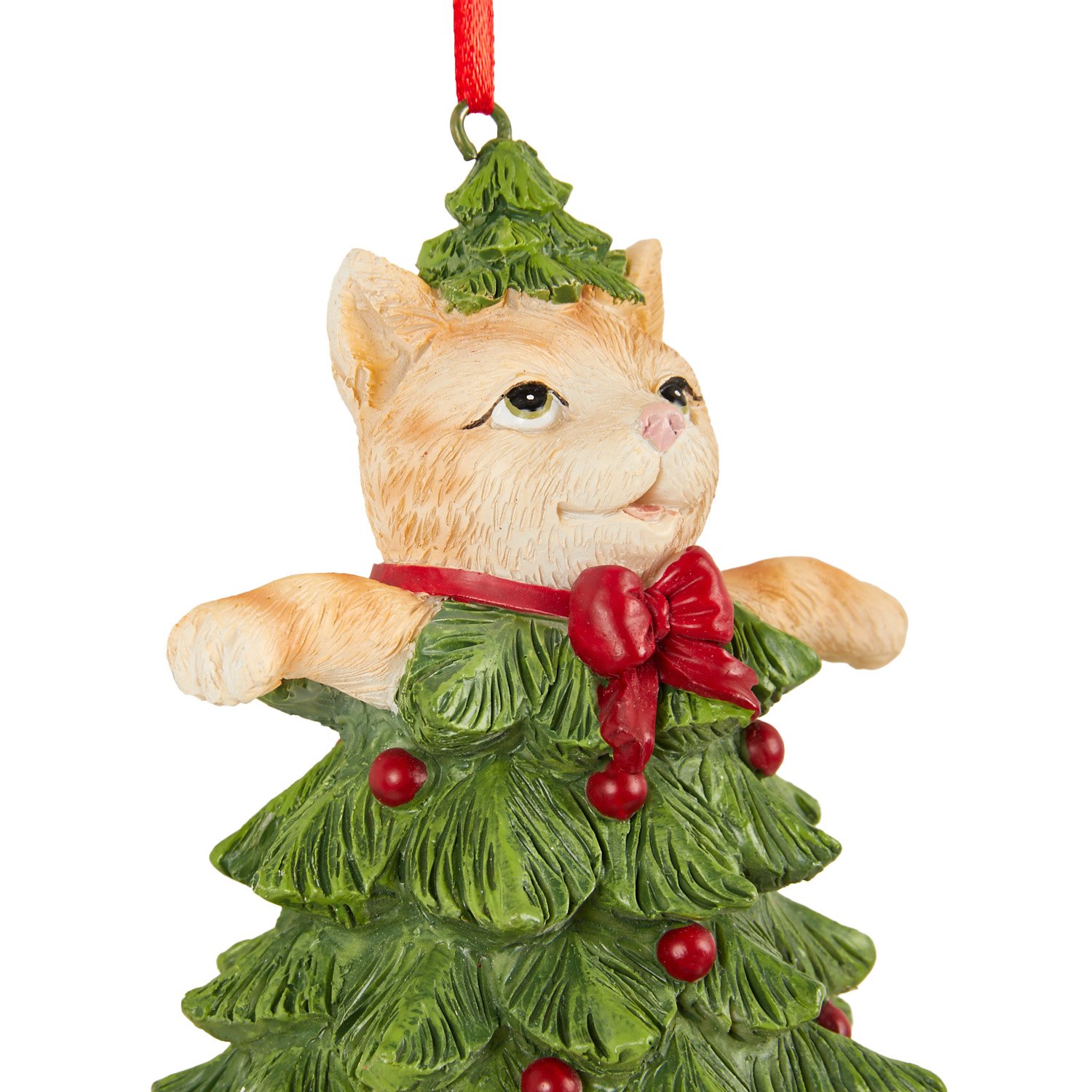 Hanging Christmas Tree Pet Decoration - Multicolour Image 3