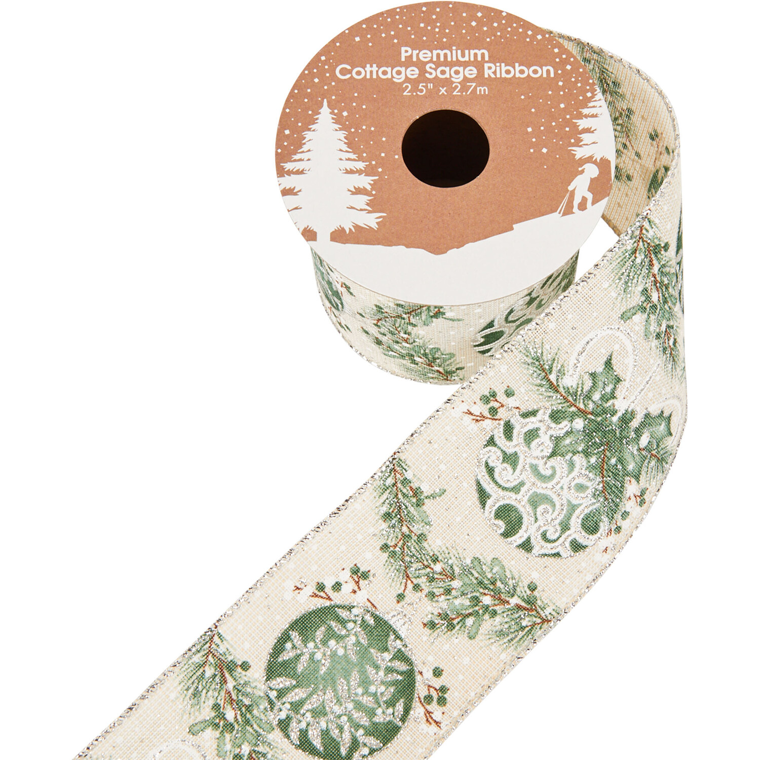 Premium Cottage Ribbon Sage - Sage Image 5