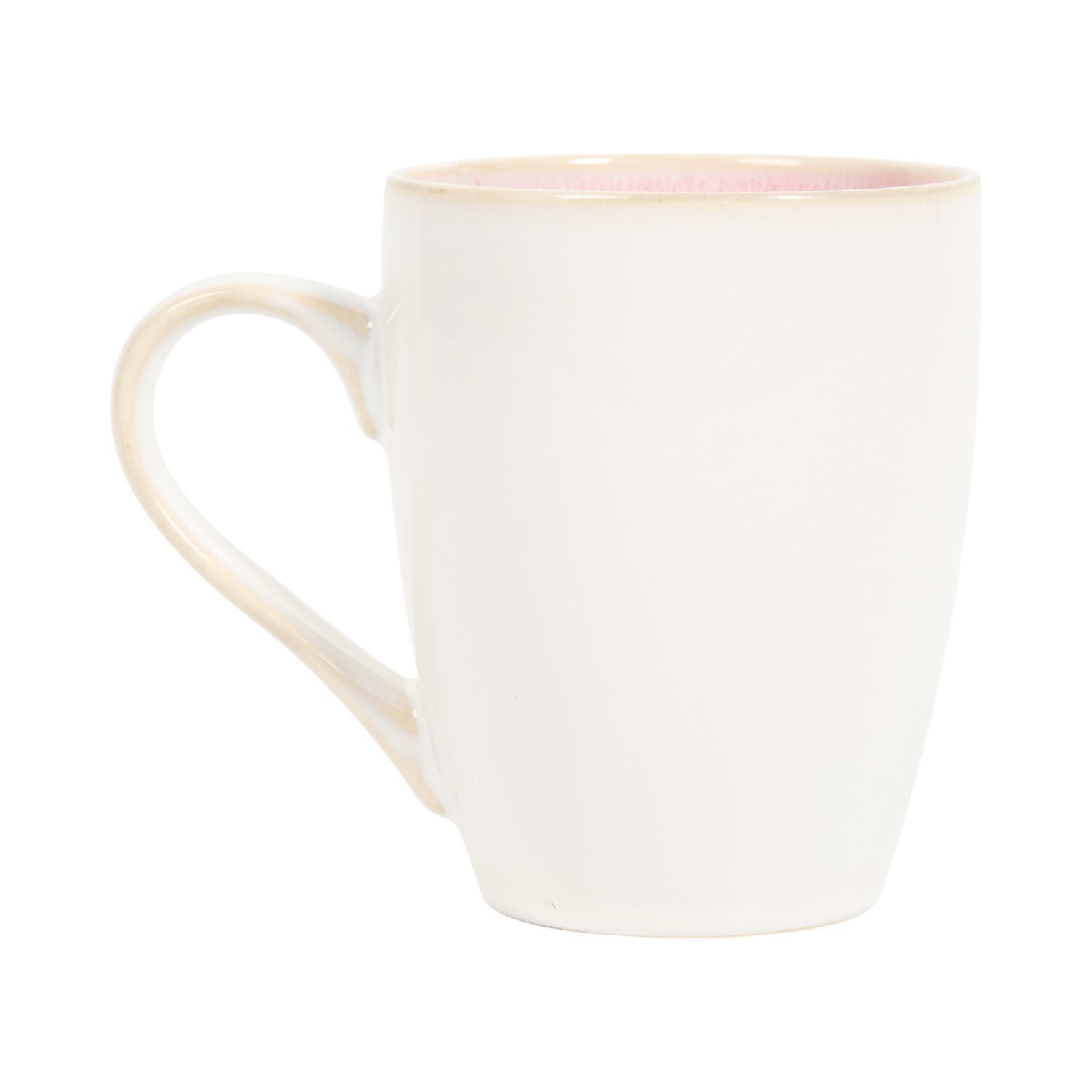 Pack of 4 Reactive Glaze Mugs Pink Image 4