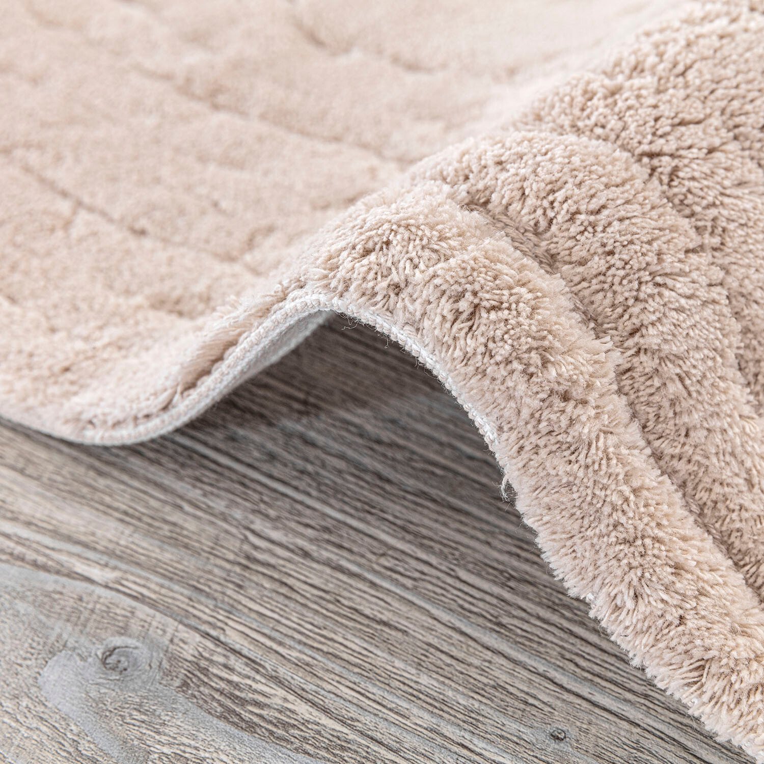 Aspen Wood Bath Mat - Beige / 100cm Image 2