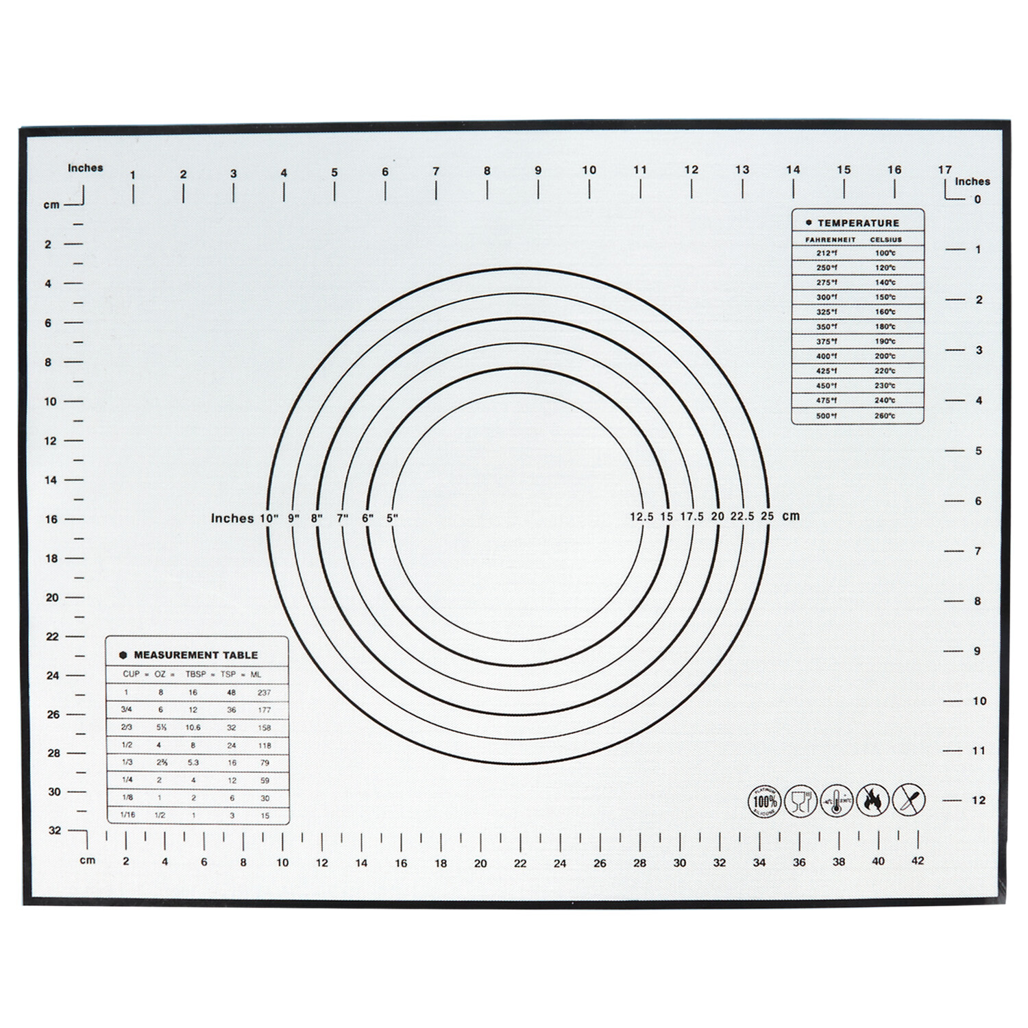 Silicone Baking Mat - White Image 1