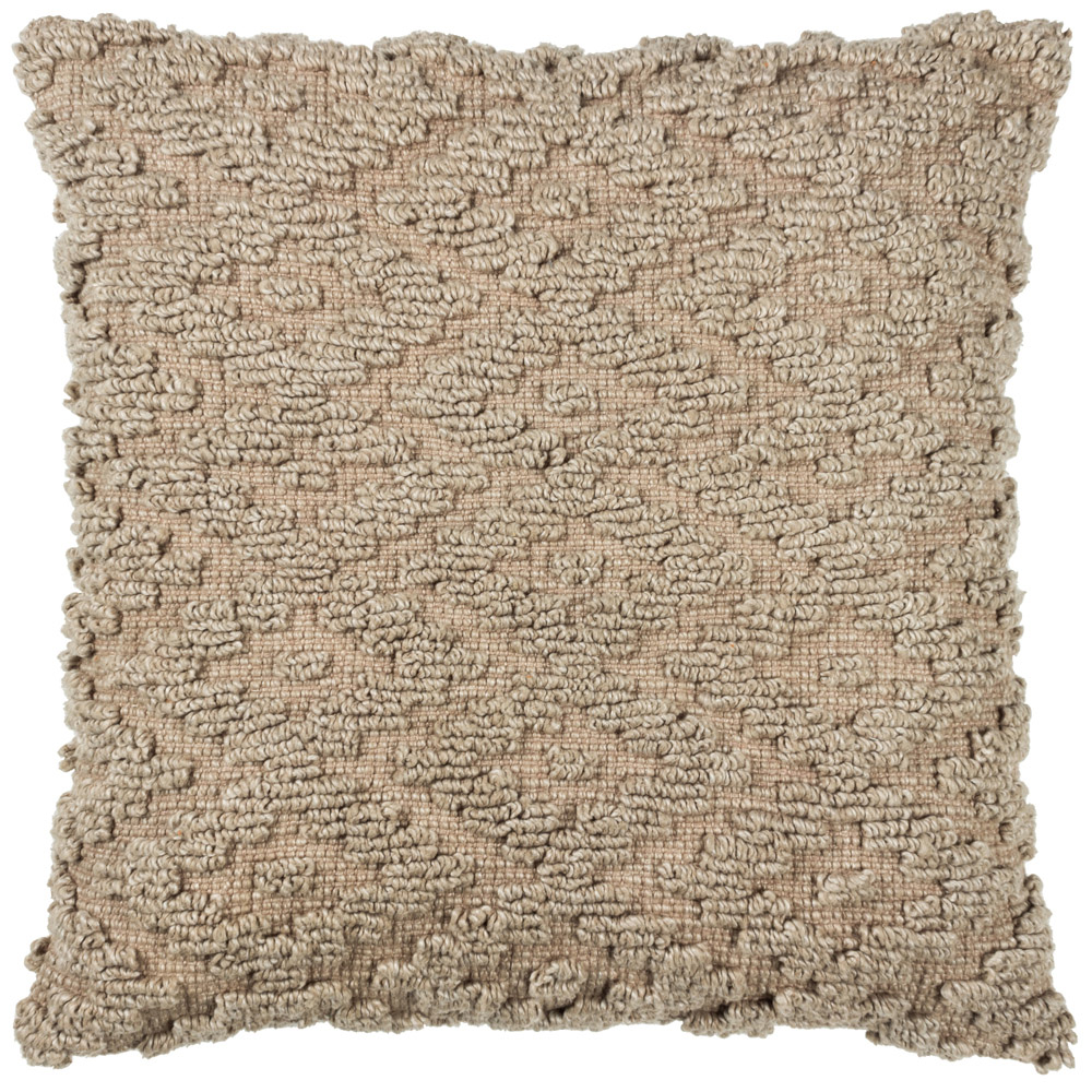 Yard Calvay Taupe Chunky Textured Cushion Image 1