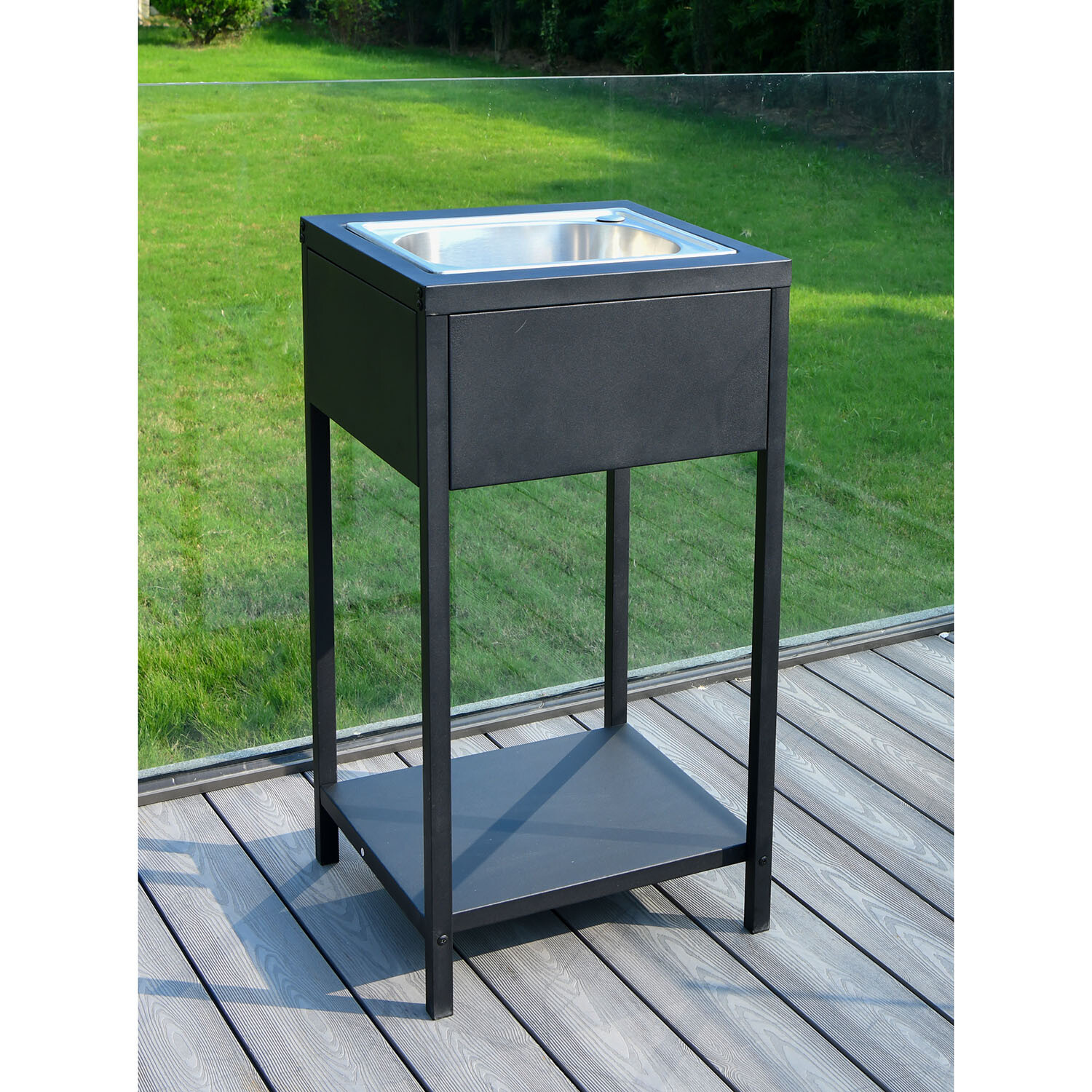 Columbus Outdoor Kitchen - Black Image 9