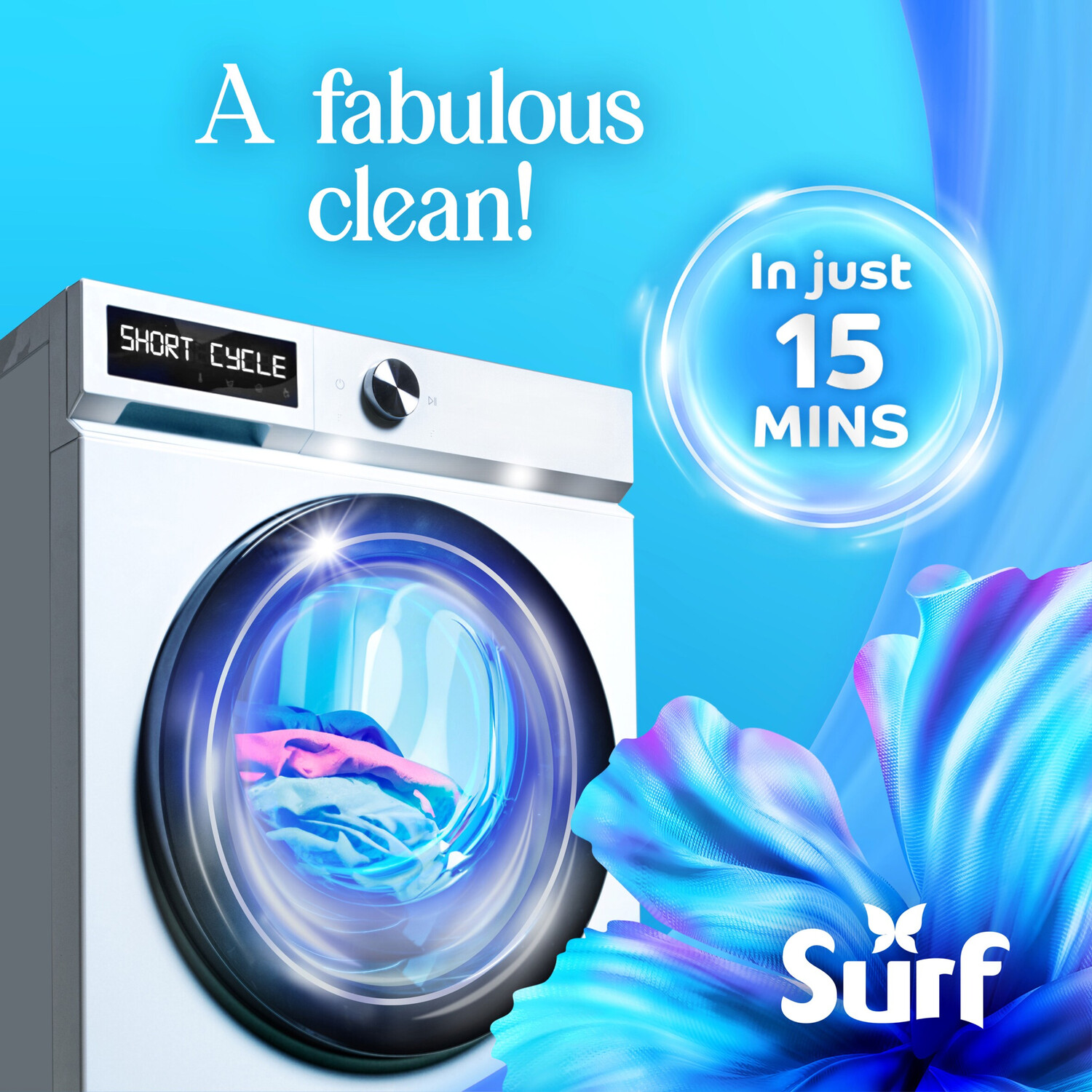 Surf Magnifi-Scent Laundry Detergent Aqua Bliss Image 5
