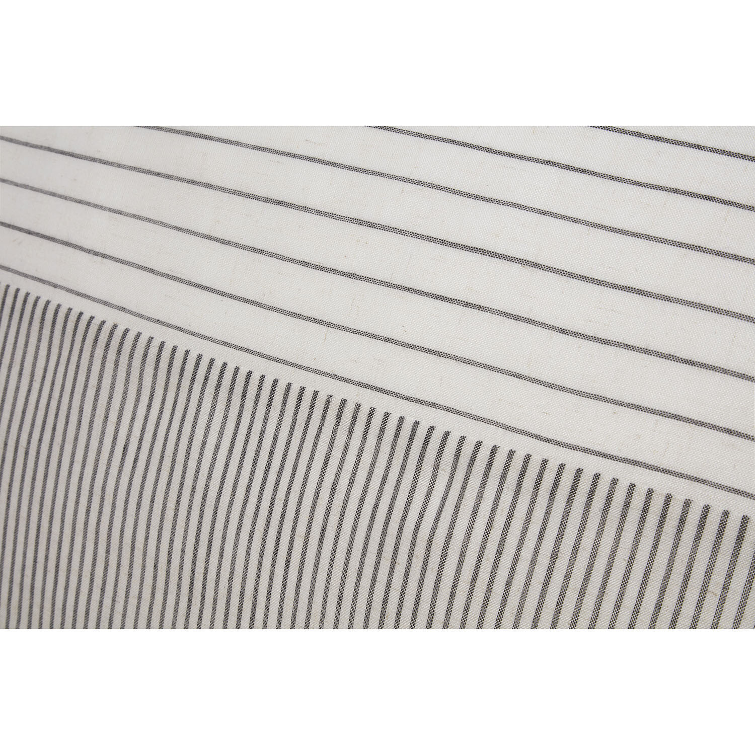 Hampton Linen Stripe Duvet Set - Natural / Double Image 4