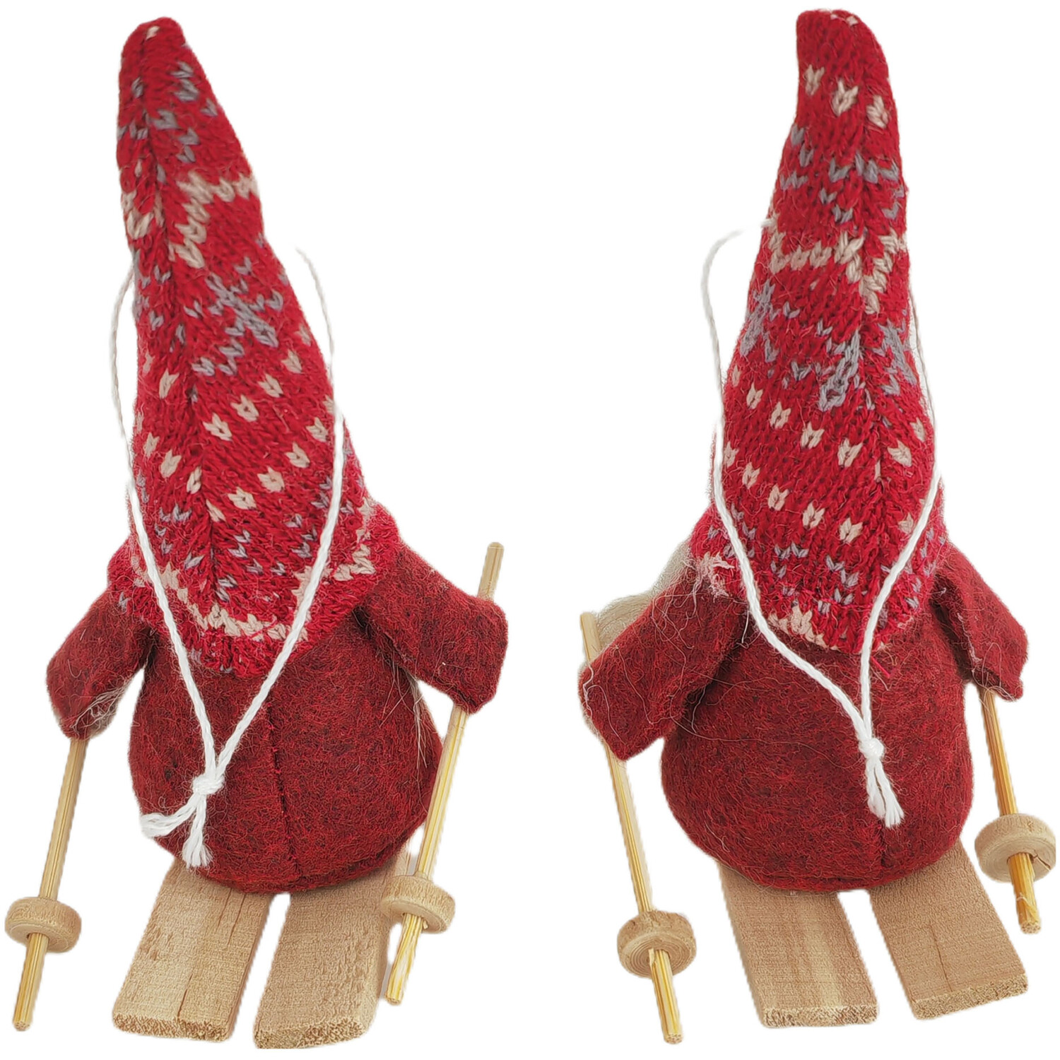 Hanging Gonk on SkisMulticolour Image 3