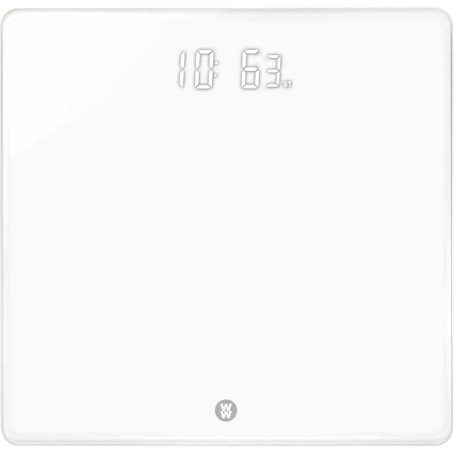 Weightwatchers LED Bathroom Scales White Image 4