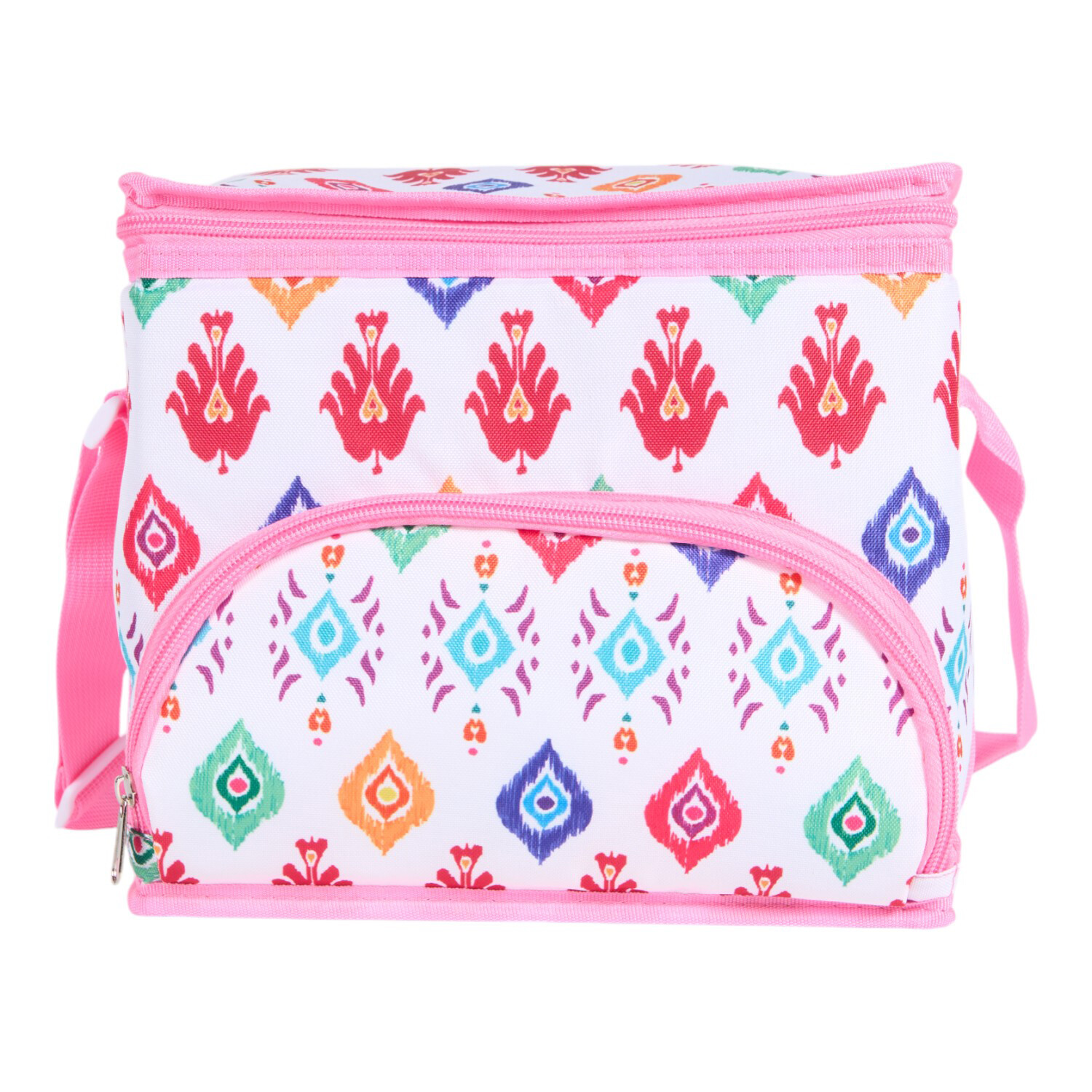 Sahara Brights Picnic Bag - Pink and White Image 2