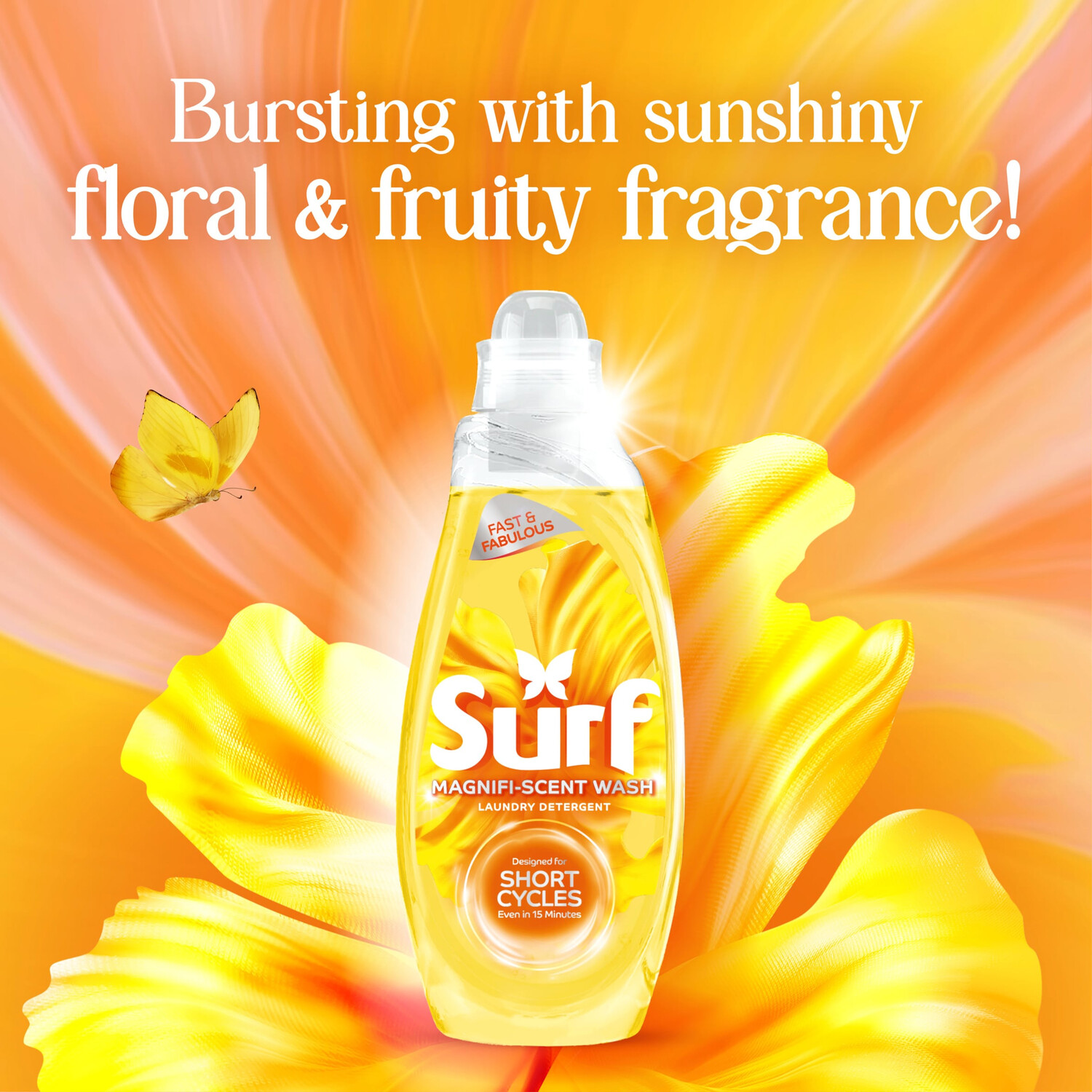 Surf Magnifi-Scent Laundry Detergent Sunshine Blossom Image 6