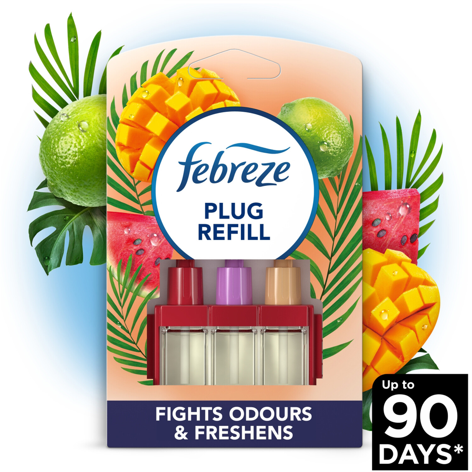 Febreze 3Volution Plug-In Refill 20ml - Fruity Tropics Image 2