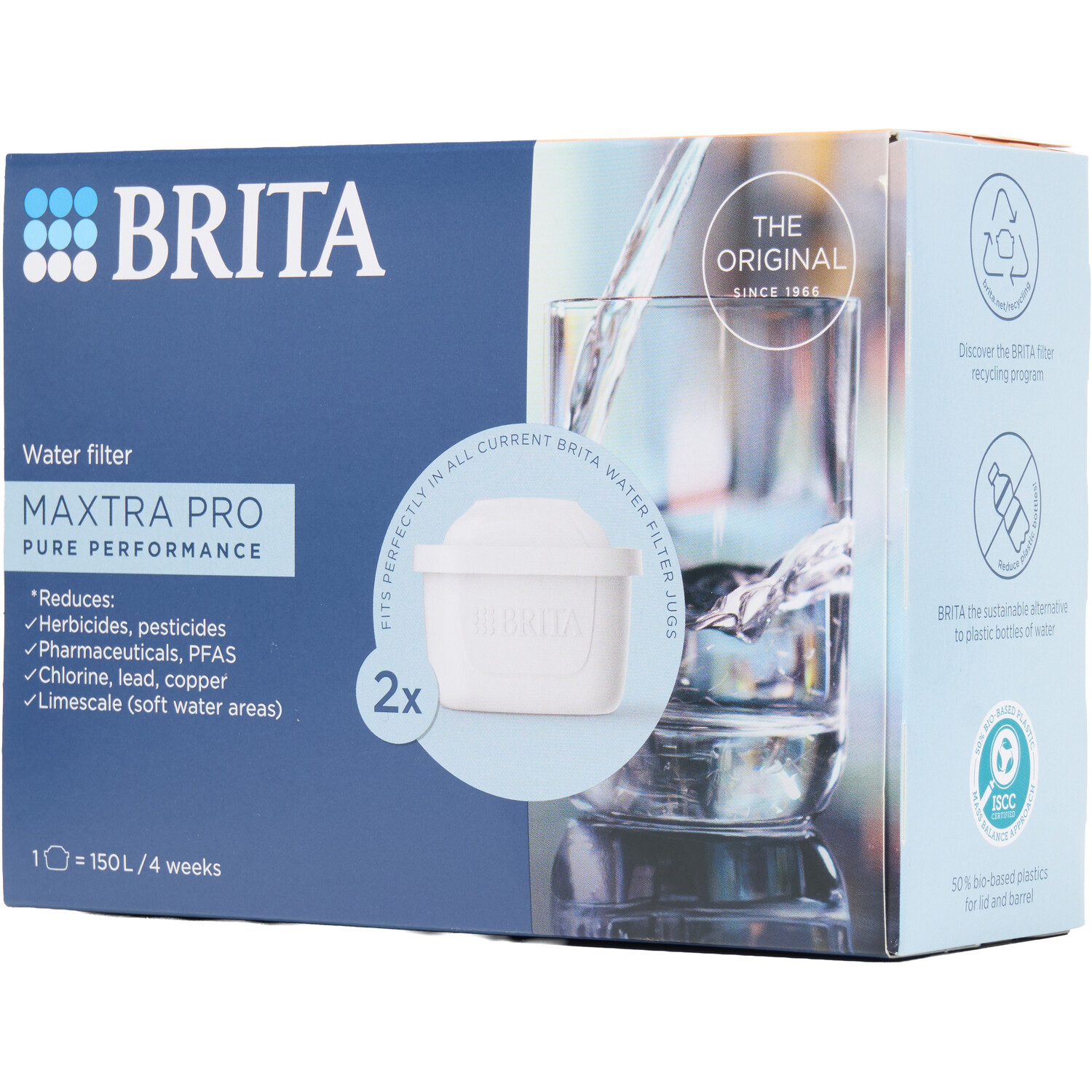 Pack of 2 Maxtra Pro Pure Performance Water Filter Cartridges Image 4