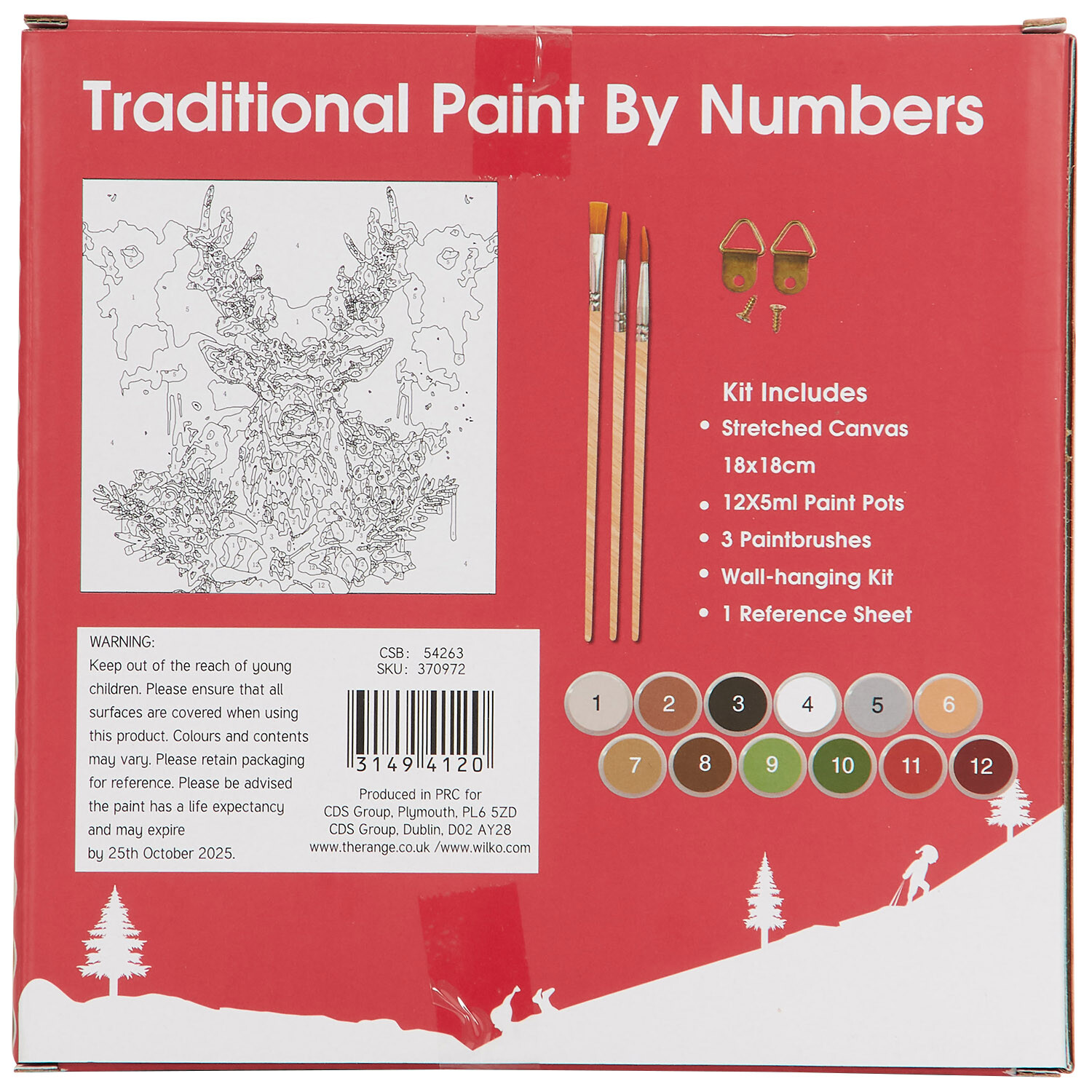 Traditional Paint By Number Kit Image 4