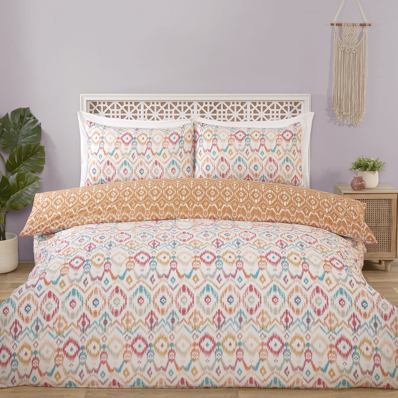 Asmara Ikat Duvet Set - Multicolour / Double Image 1