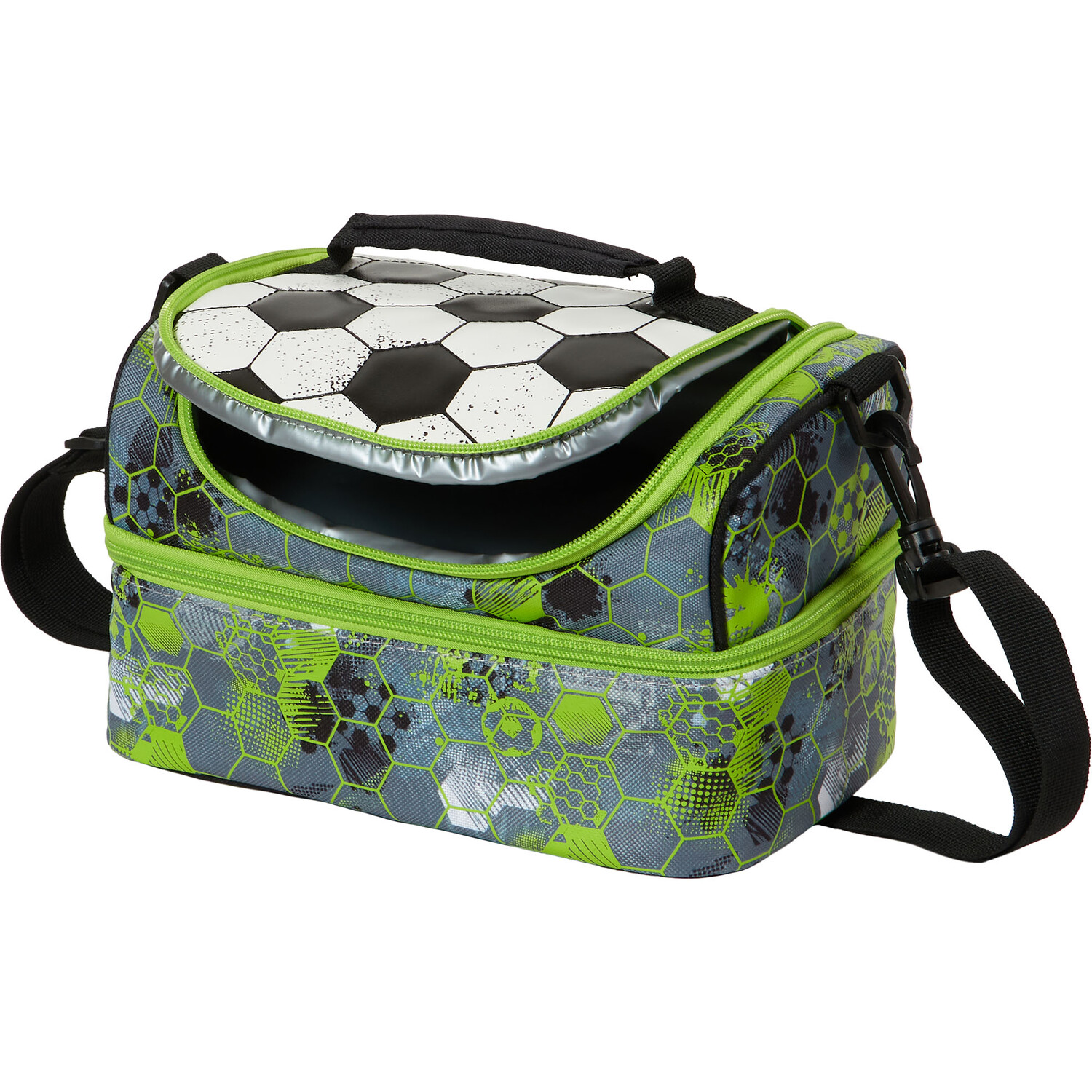 Football Lunch Bag - Green Image 4