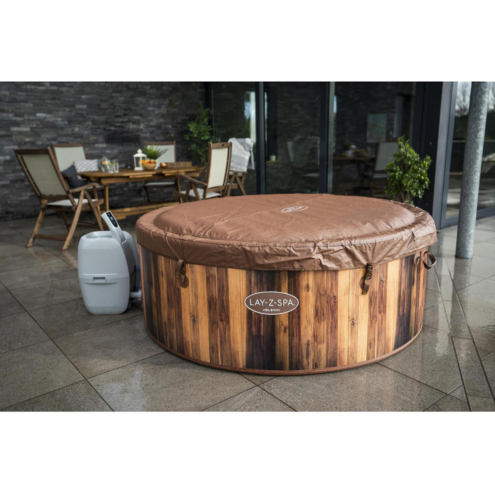 Lay-Z-Spa Helsinki Nordic AirJet Hot Tub Spa Image 8