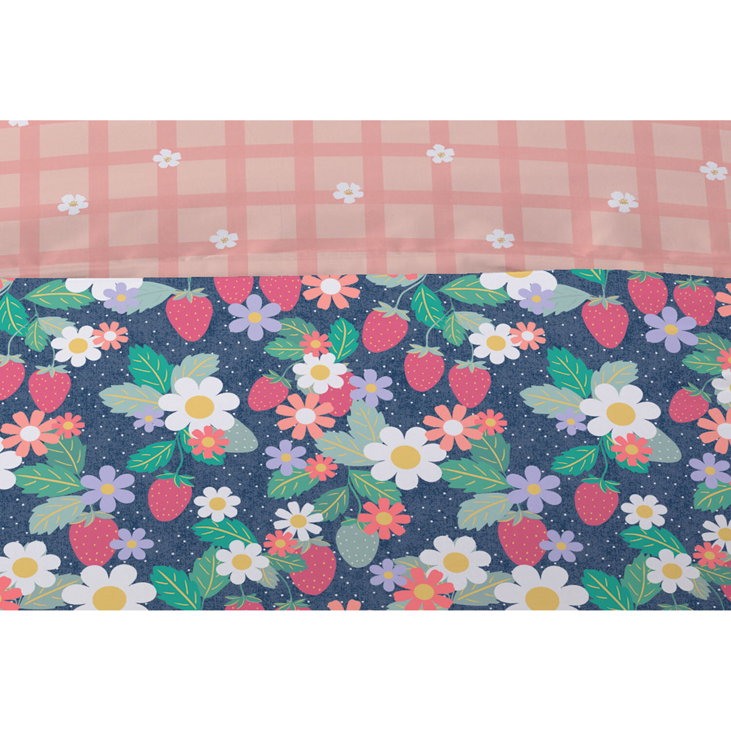 Strawberry Fields Multicolour Duvet Set Multicolour Image 3