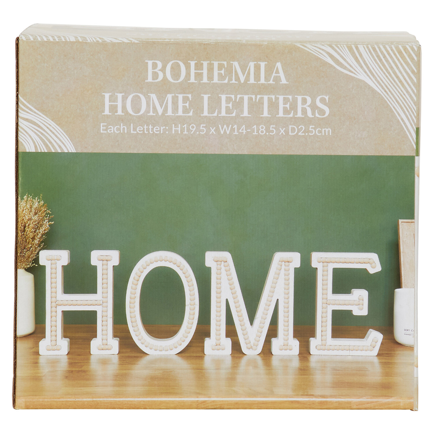 Bohemia Home Letters Natural Image 4