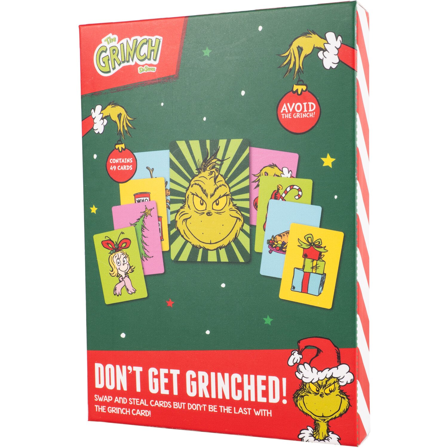 Dont Get Grinched Card Game Green Image 2