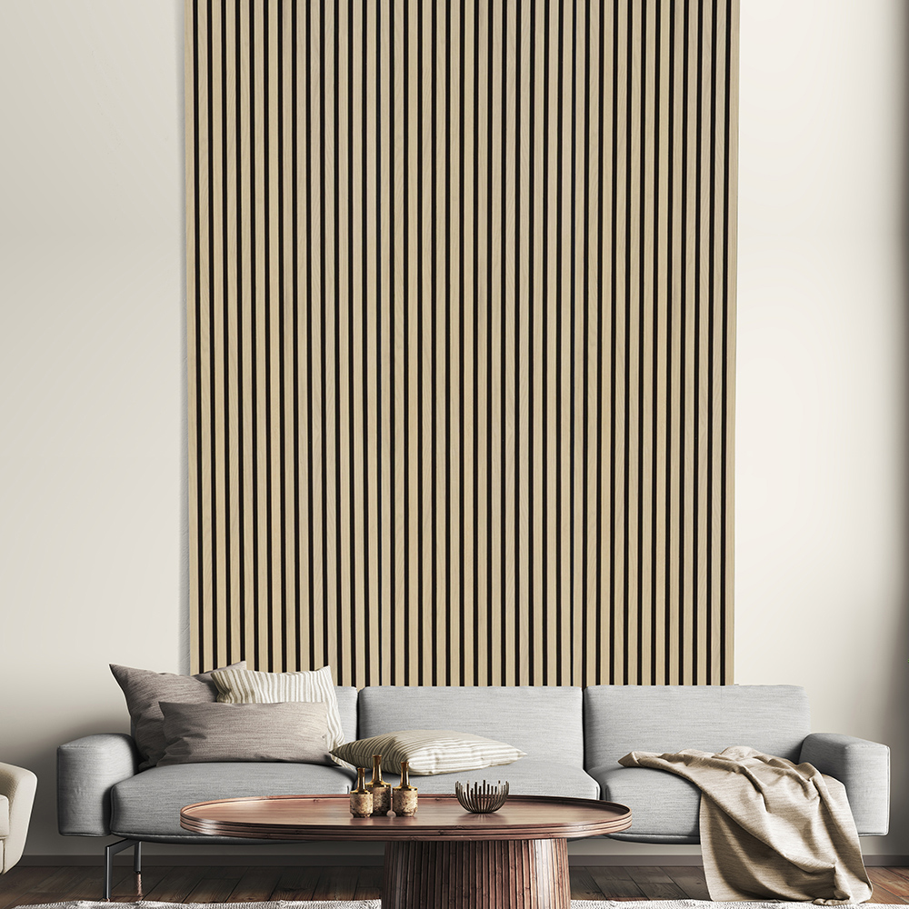Kraus Pine Oak Acoustic Wall Panel Image 1