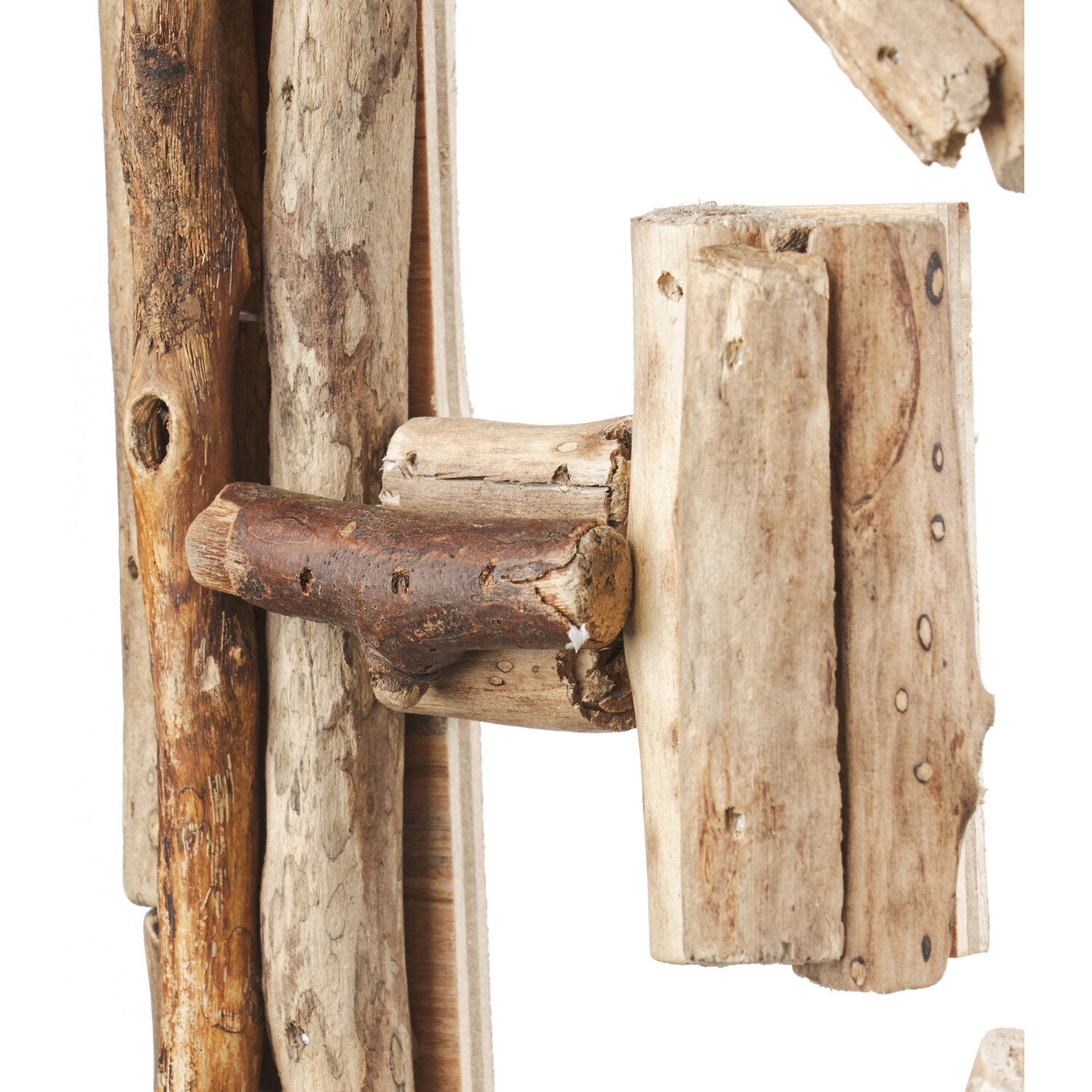 Driftwood Sea Wall Decor - Natural Image 3