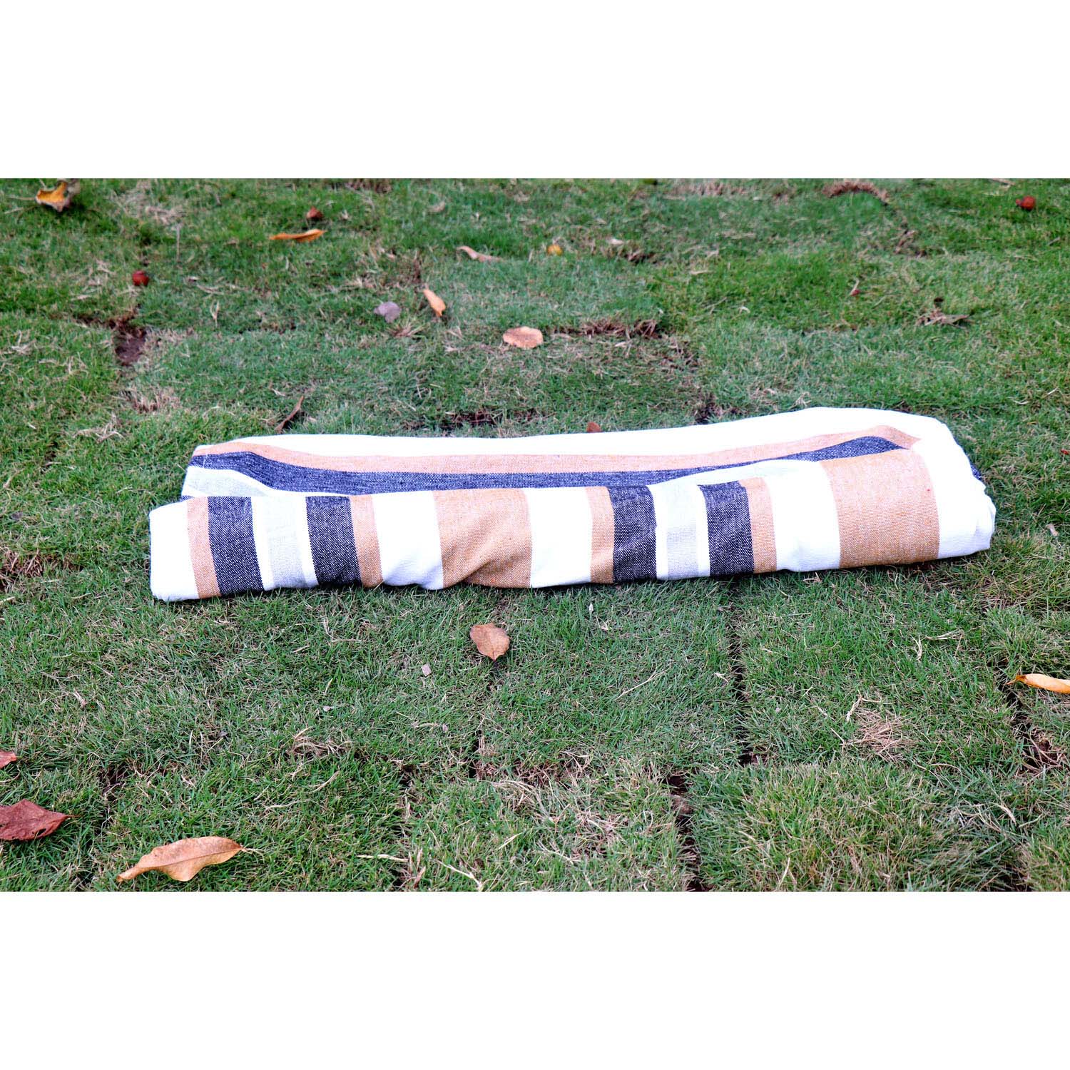 Cotton Hammock with Wooden Bar Image 8