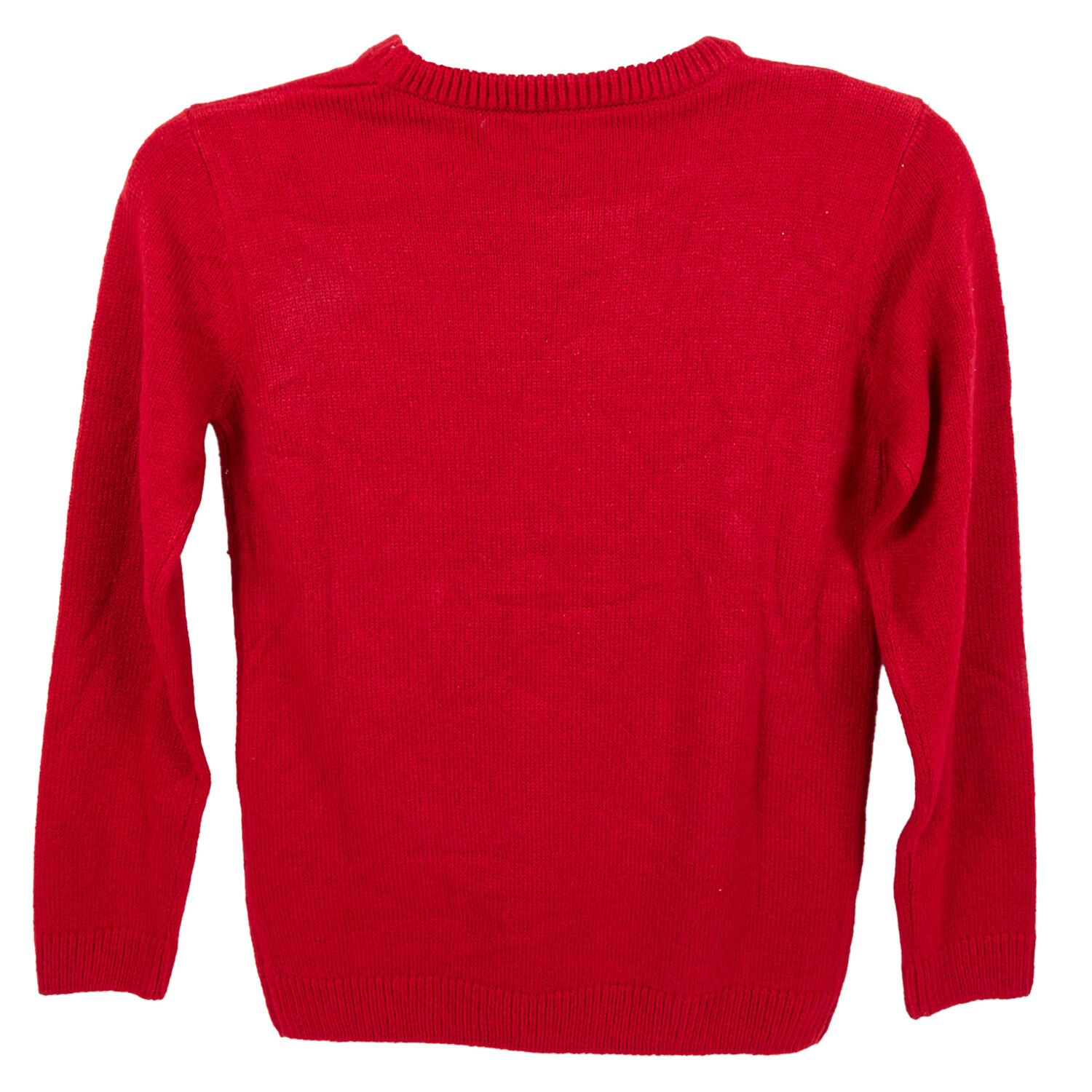 Kids Festive Reindeer Jumper - Red / 4 to 6 years Image 2