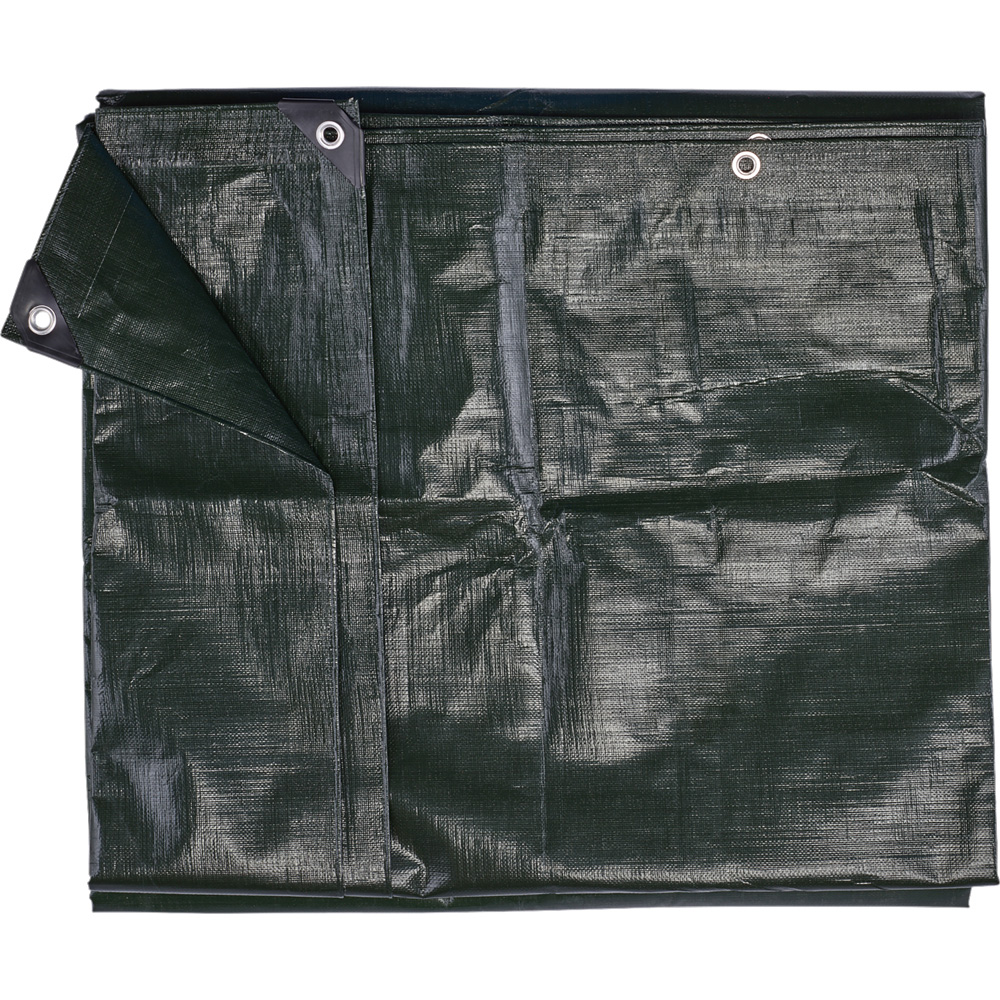 Draper Green HD Tarpaulin 4 x 6m Image 3