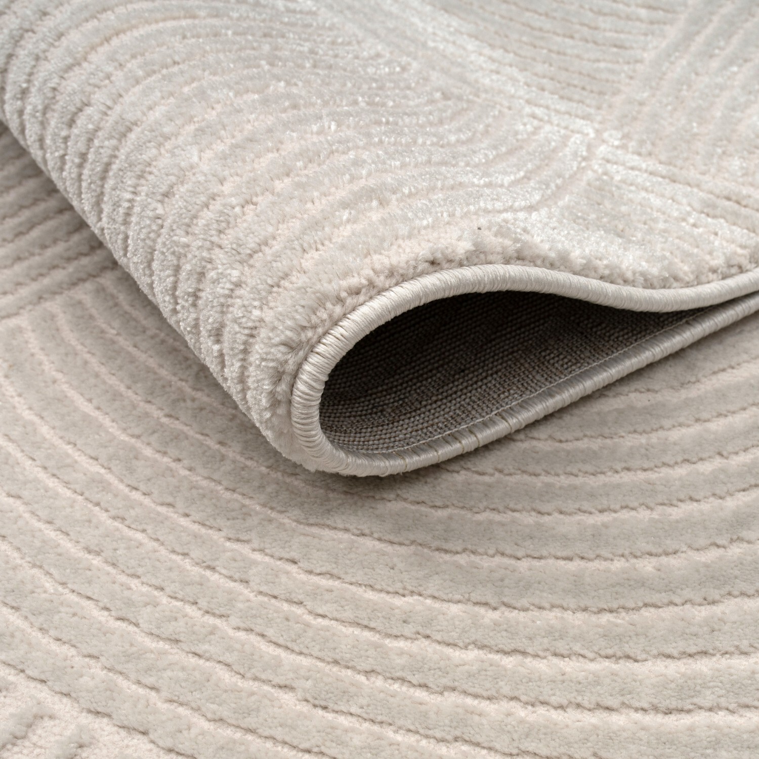 Boutique Demi Moon Rug Cream 170cm Image 3