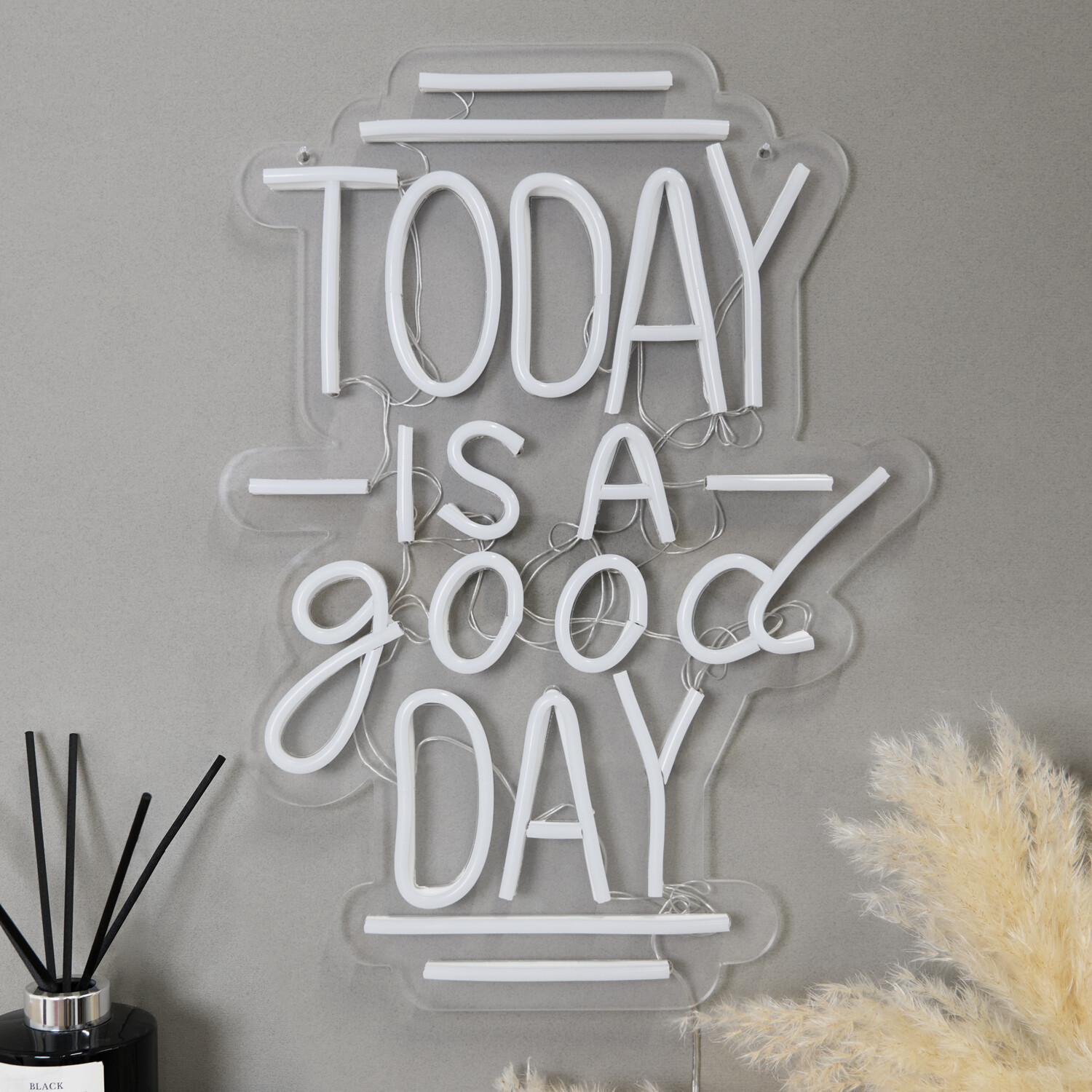 Today Is A Good Day Neon Sign - White Image 6