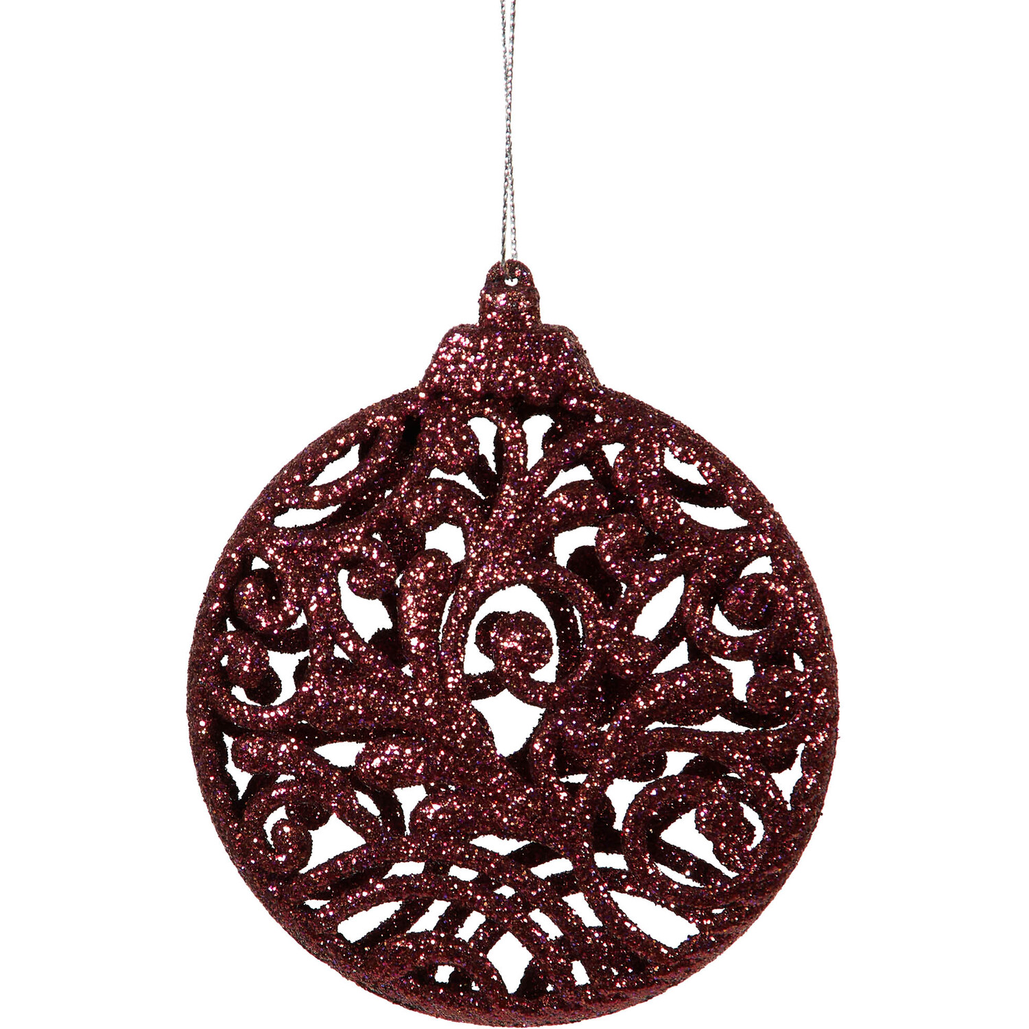 Blushing Ballroom Glitter Hanging Decoration Image 2