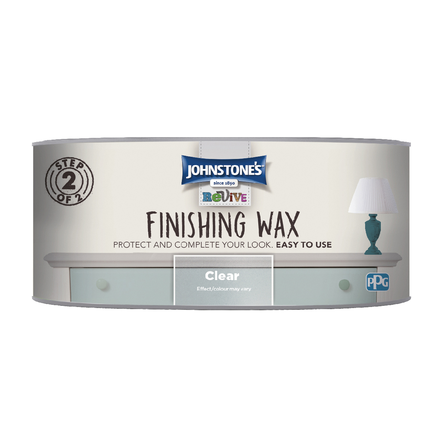 Johnstone's Clear Finishing Wax 500ml Image 2