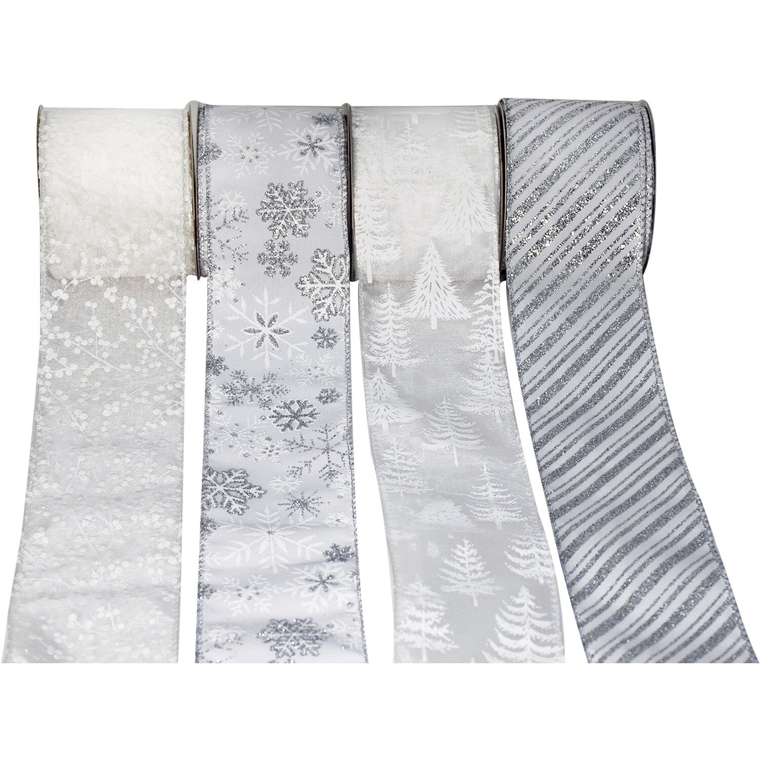 Snowy Winter Wired Ribbon Image 3