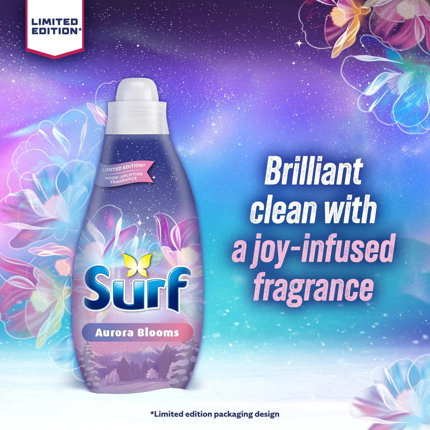 Surf Liquid Detergent Aurora Blooms Image 5
