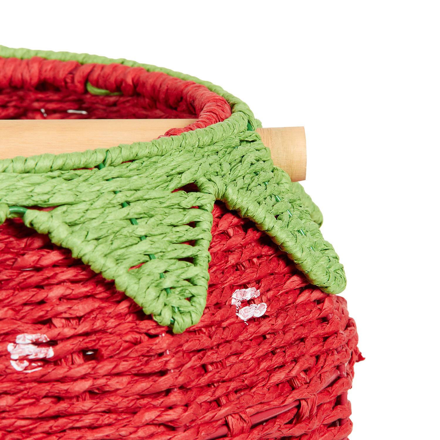 Strawberry Toilet Roll Holder - Red Image 3