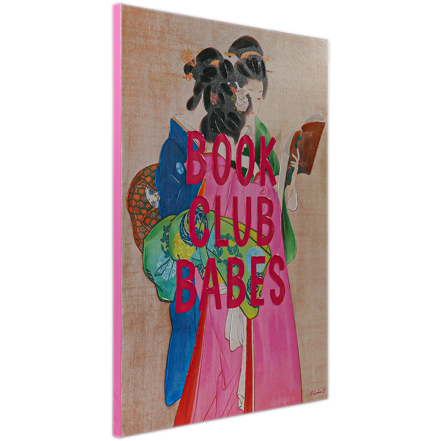 Book Club Babes Geisha Canvas Image 2